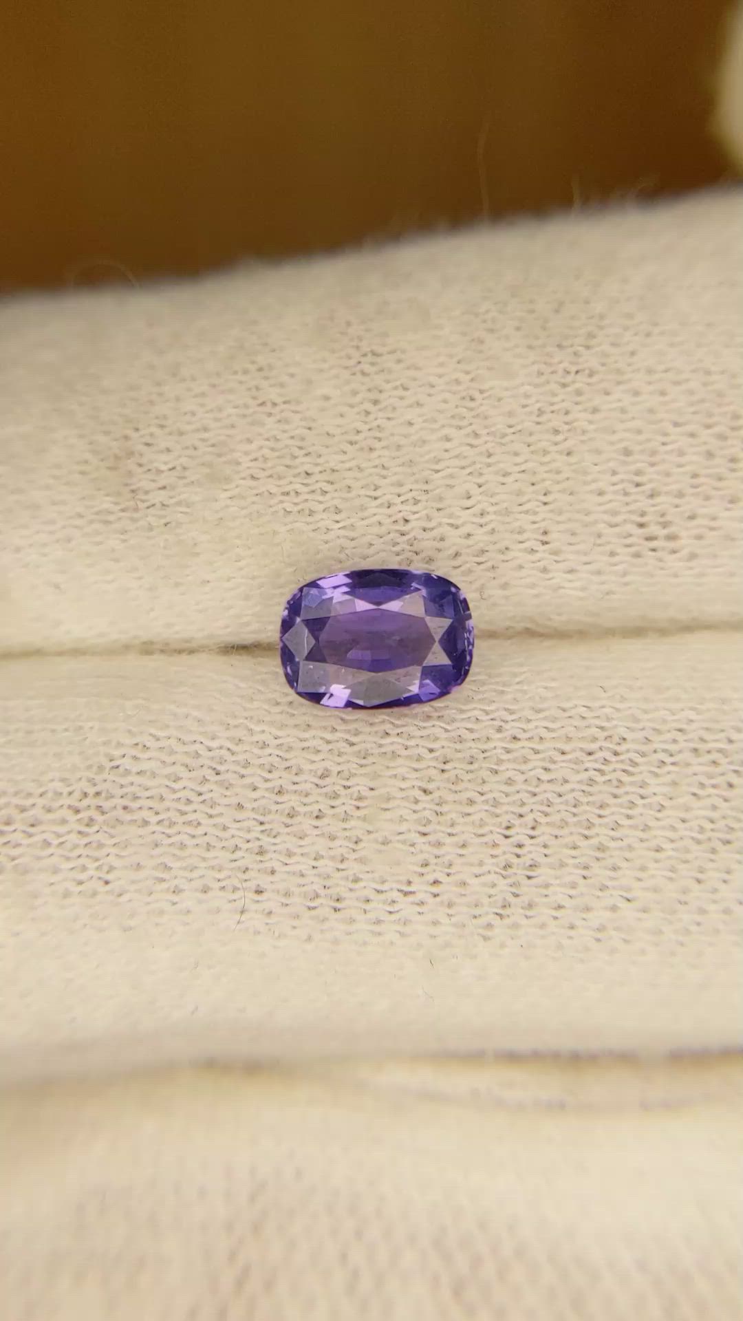 1.35 Ct. Color Change Sapphire from Ceylon (Sri Lanka) Size Video