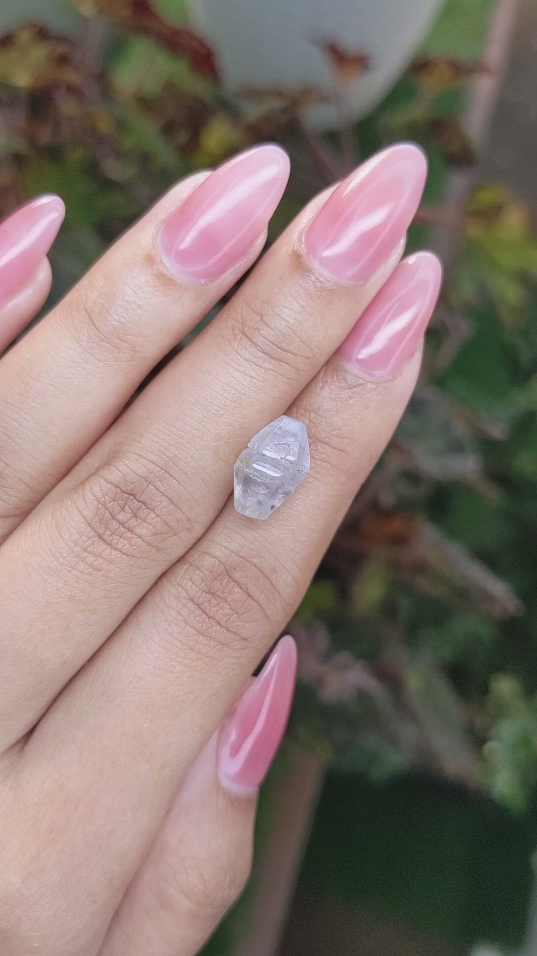 6.93 Ct. Blue Sapphire Crystal from Ceylon (Sri Lanka) Size Video