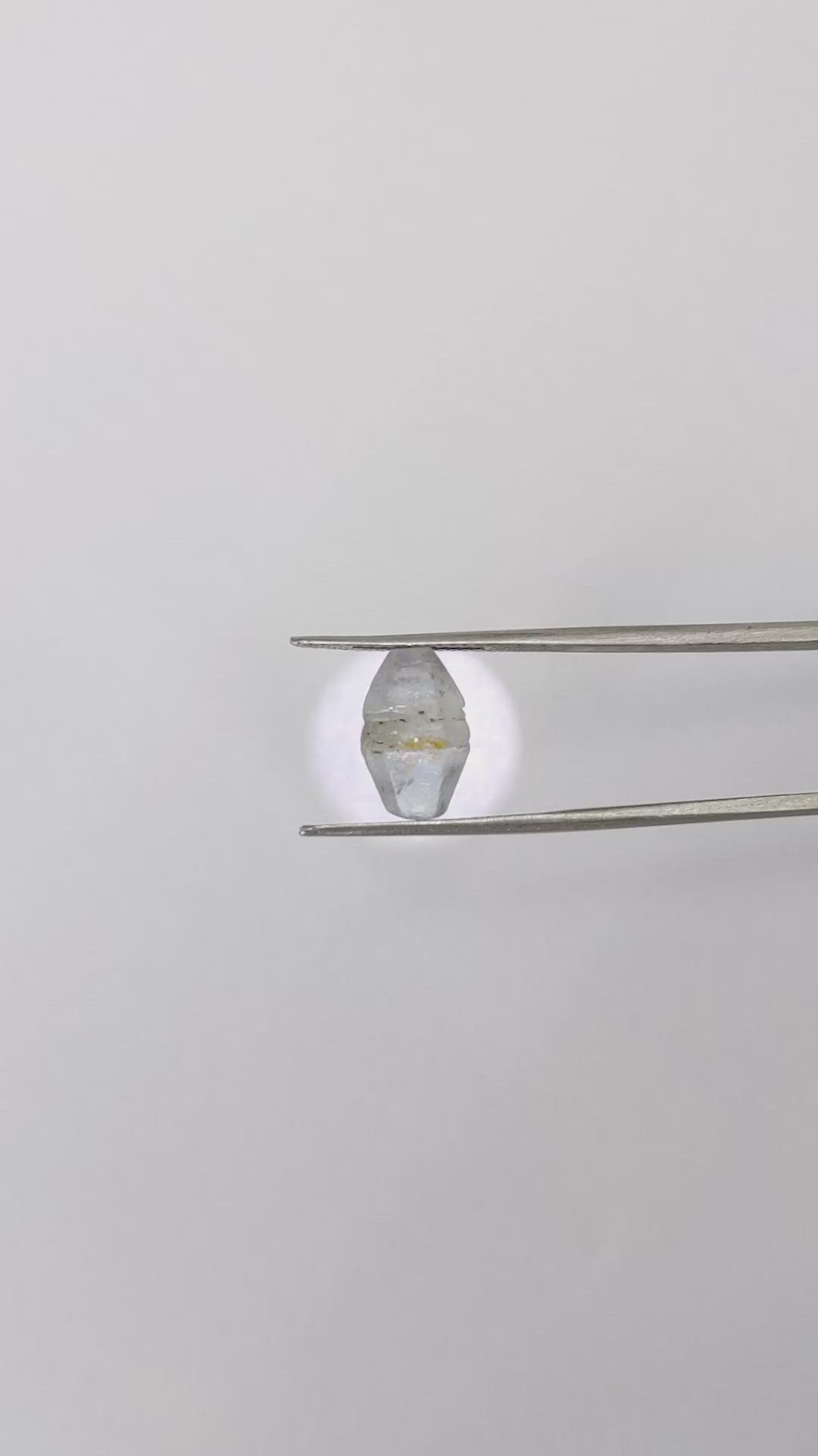 6.93 Ct. Blue Sapphire Crystal from Ceylon (Sri Lanka) Size Video