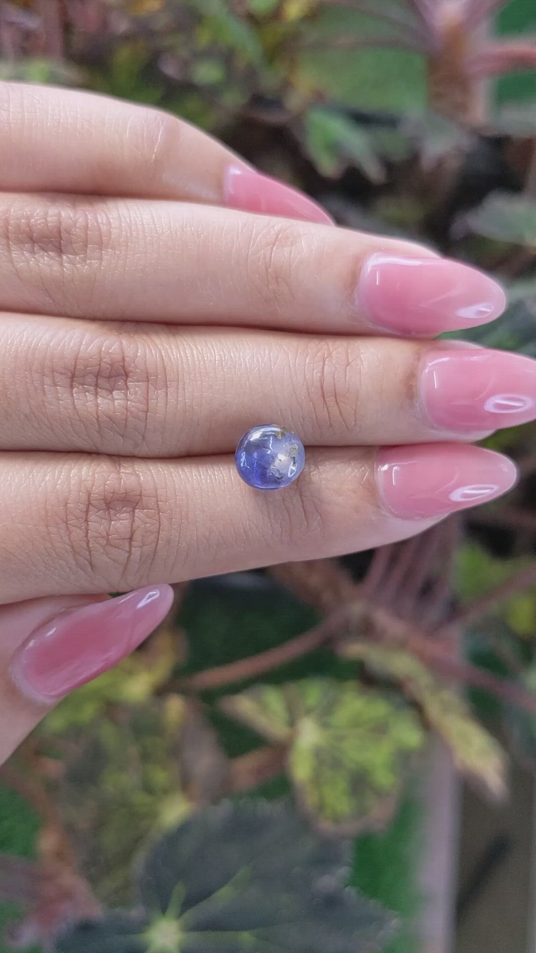4.02 Ct. Blue Star Sapphire from Ceylon (Sri Lanka) Size Video
