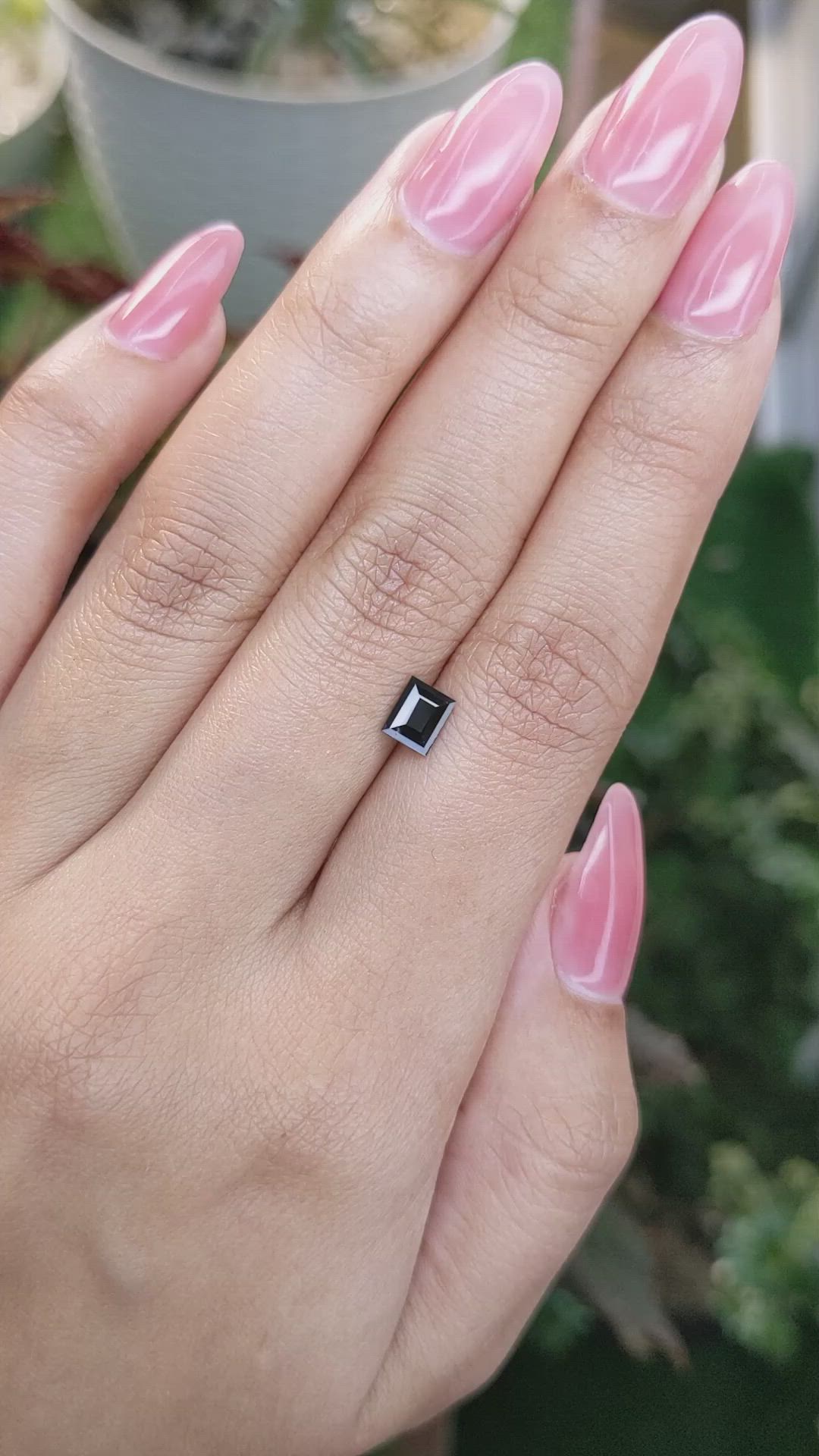 0.80 Ct. Blue Sapphire from Ceylon (Sri Lanka) Size Video