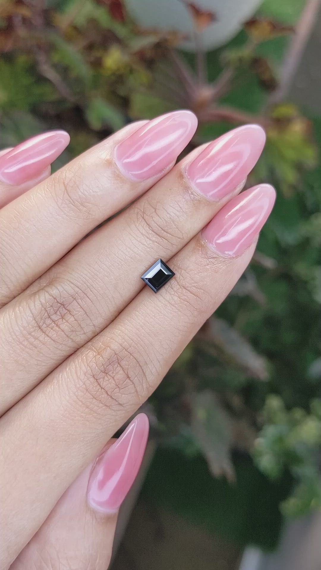 0.80 Ct. Blue Sapphire from Ceylon (Sri Lanka) Size Video