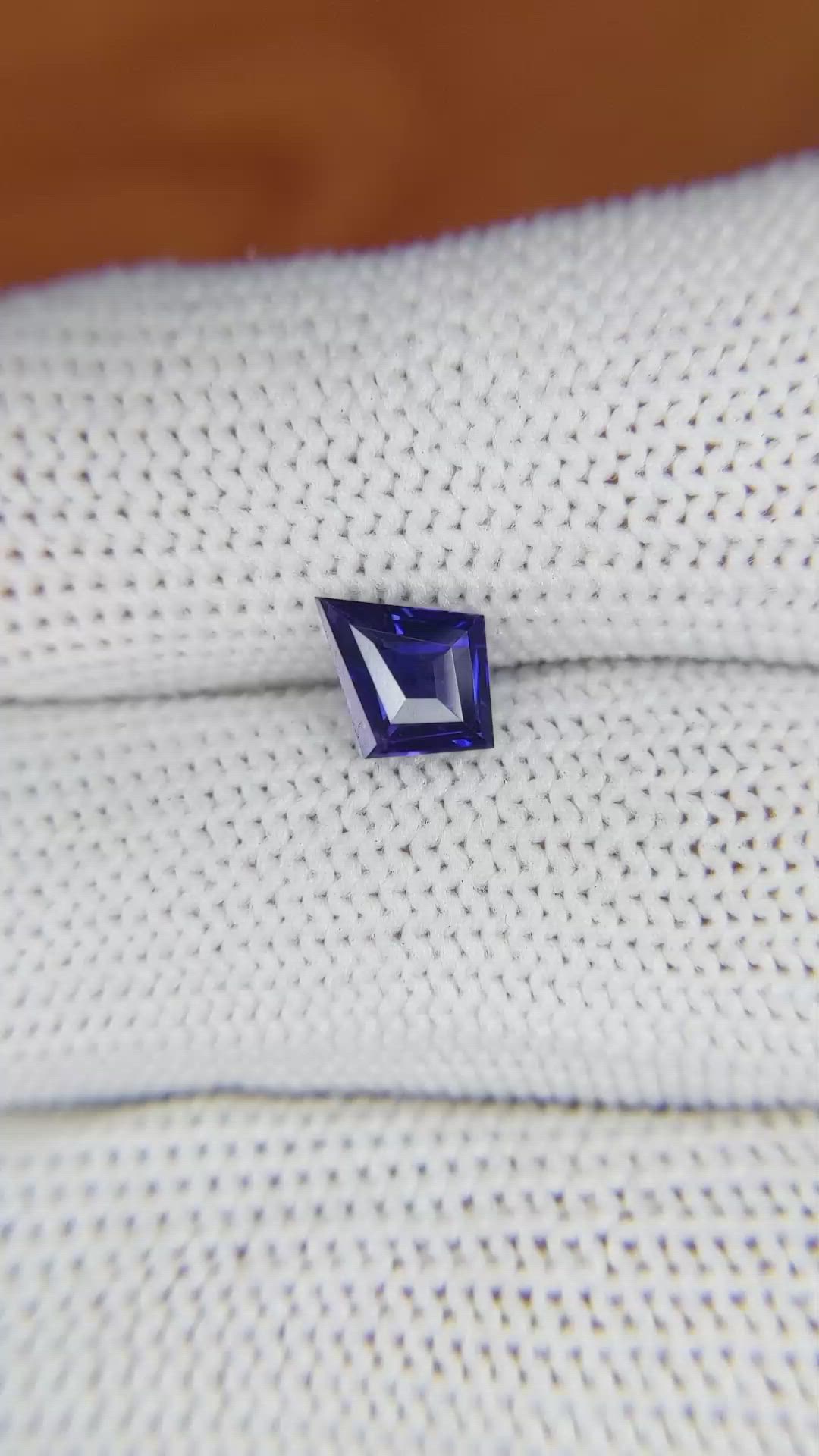 1.09 Ct. Color Change Sapphire from Ceylon (Sri Lanka) Size Video