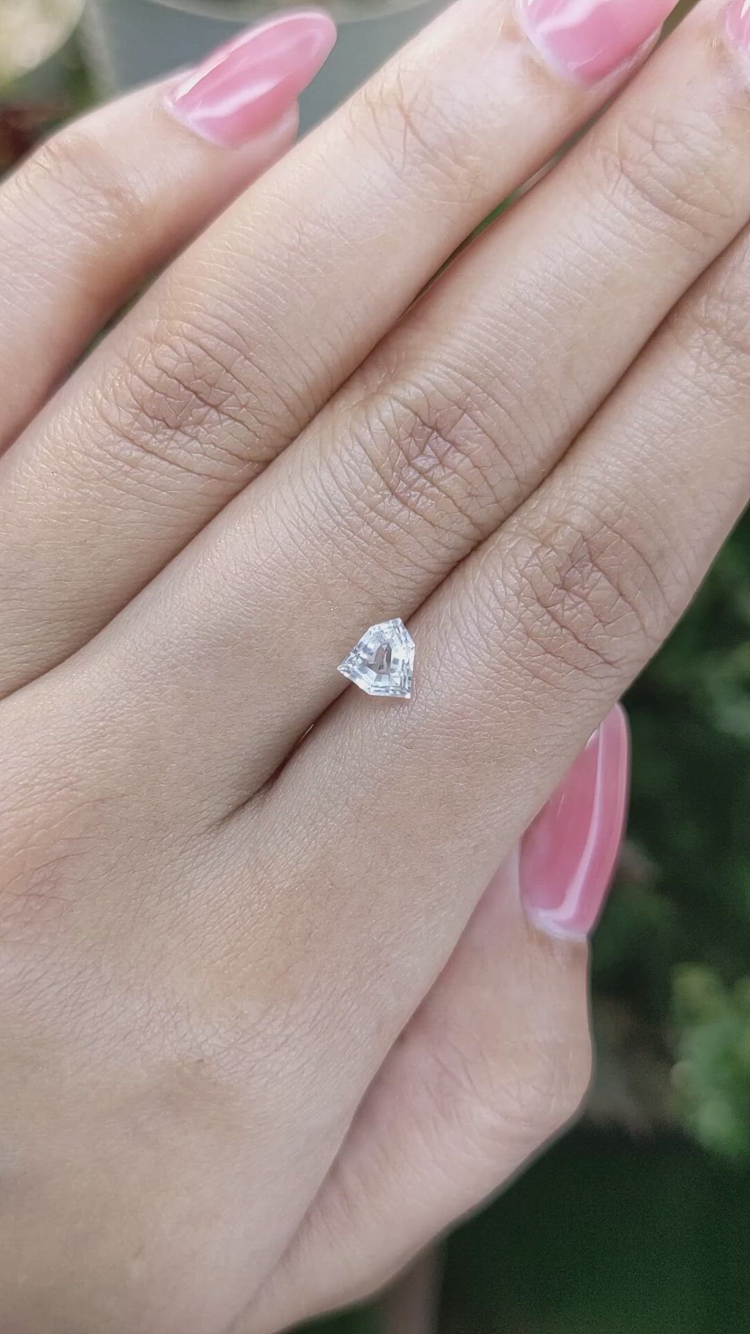 0.83 Ct. Yellow Sapphire from Ceylon (Sri Lanka) Size Video