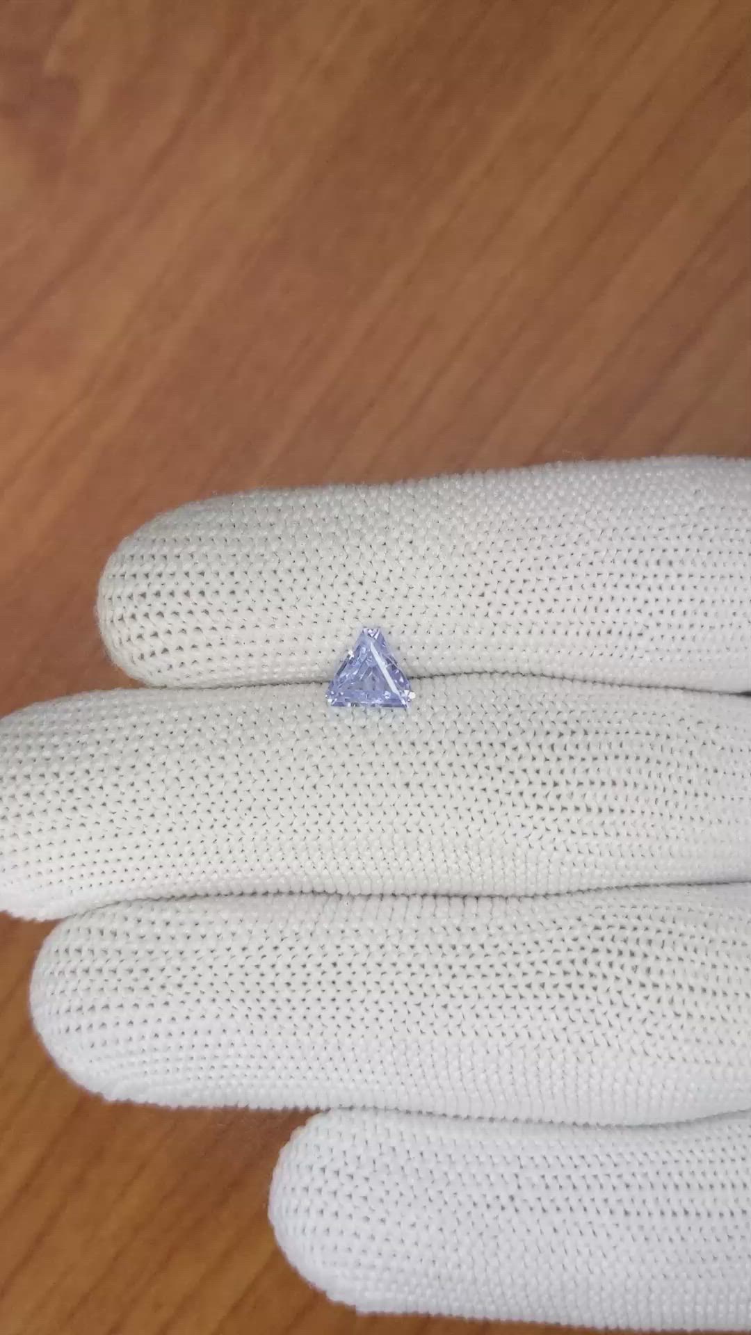 0.89 Ct. Blue Sapphire from Ceylon (Sri Lanka) Size Video