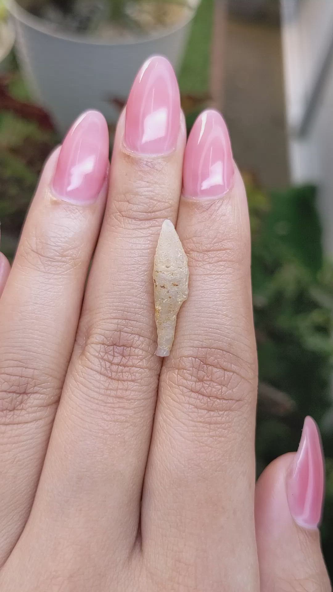 5.59 Ct. Yellow Rough Sapphire from Ceylon (Sri Lanka) Size Video