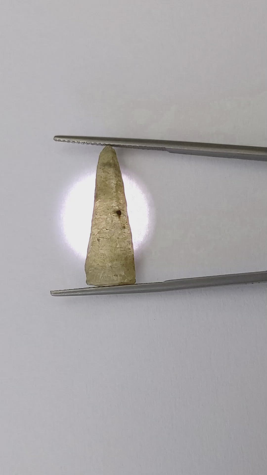 11.90 Ct. Yellow Rough Sapphire Crystal from Ceylon (Sri Lanka) Size Video