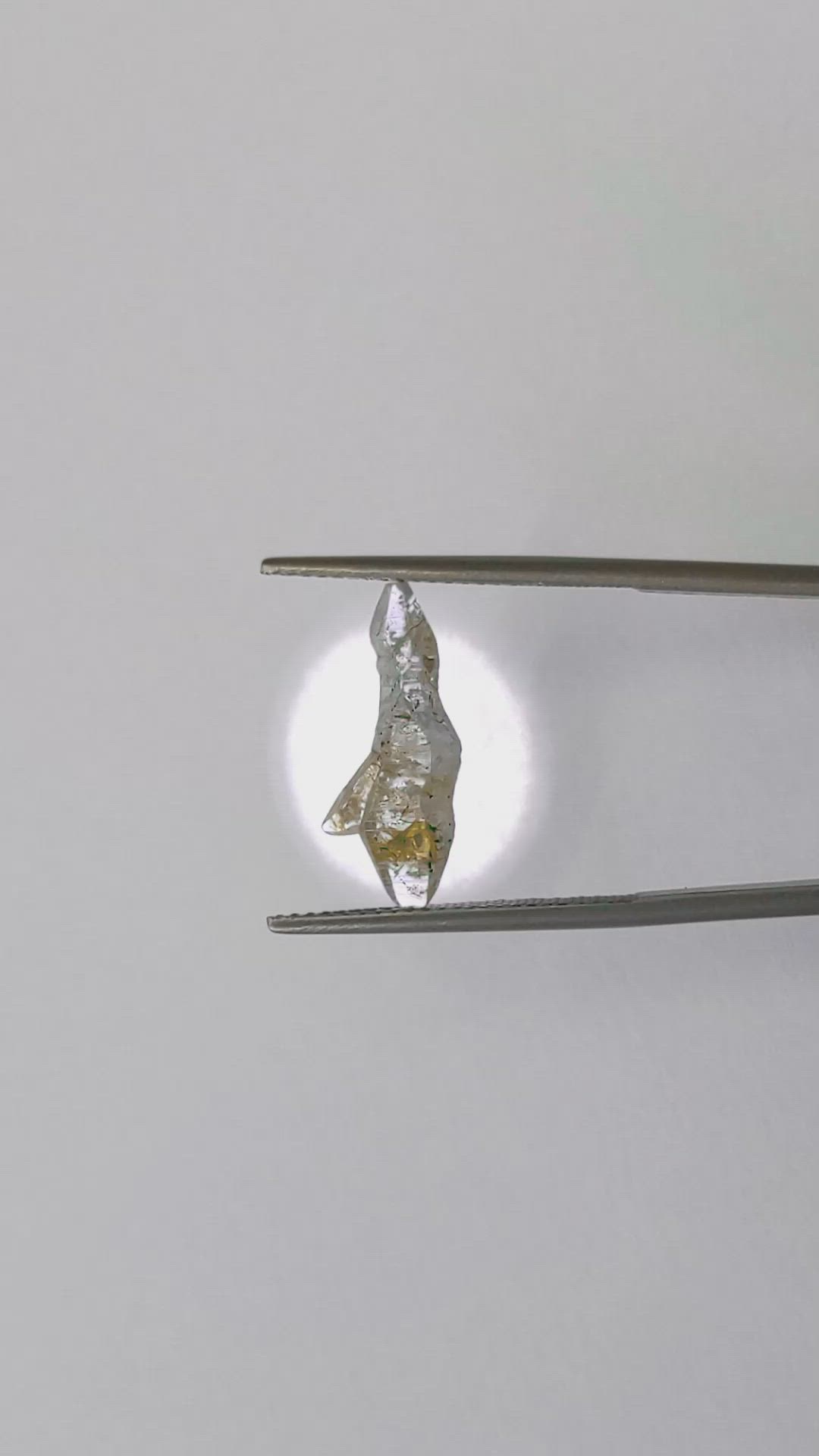 3.08 Ct. Blue Rough Sapphire Crystal from Ceylon (Sri Lanka) Size Video