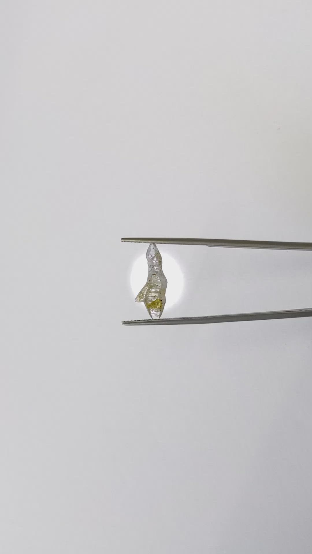 3.08 Ct. Blue Rough Sapphire Crystal from Ceylon (Sri Lanka) Size Video