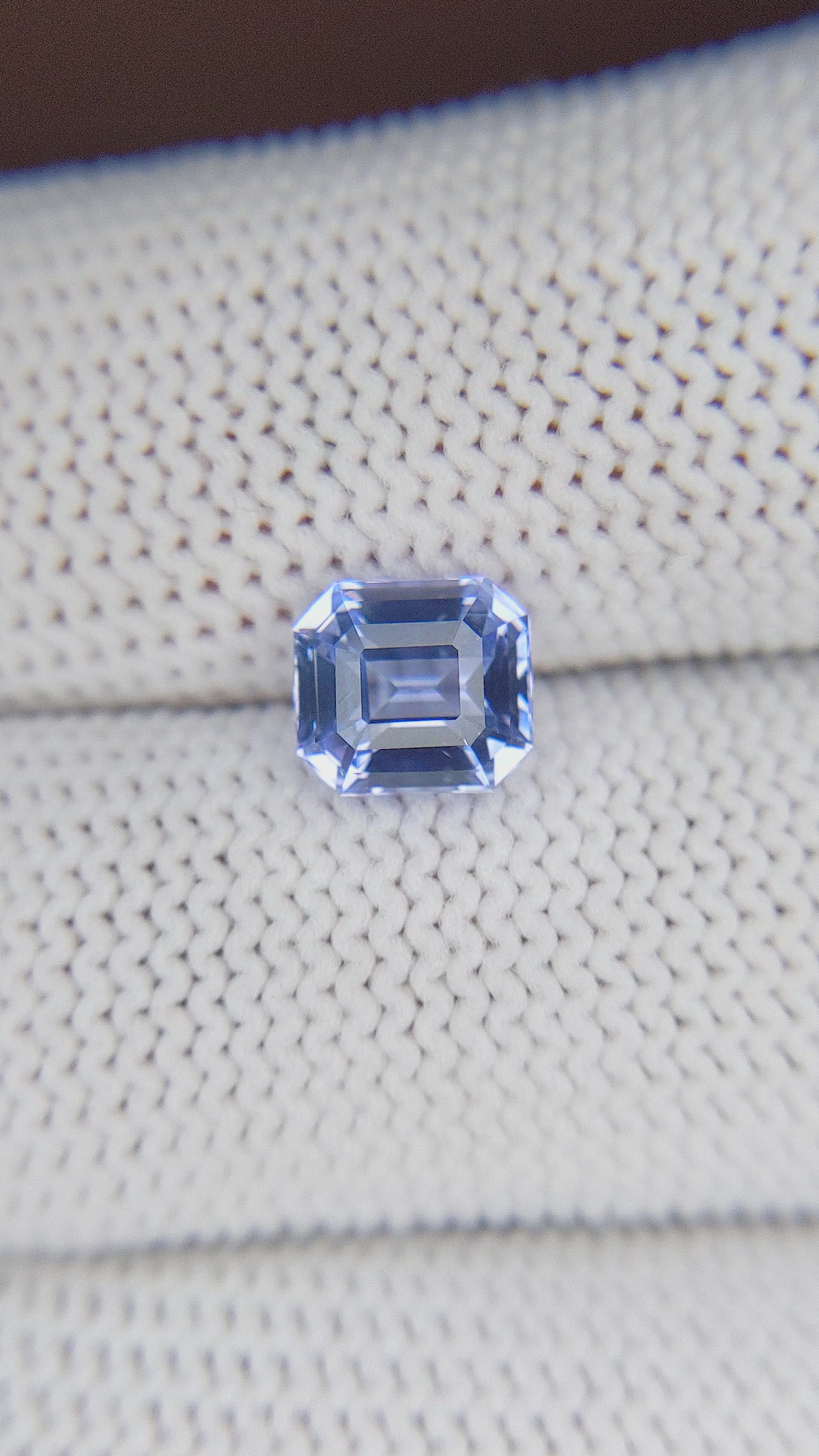 1.96 Ct. Blue Sapphire from Ceylon (Sri Lanka) Size Video