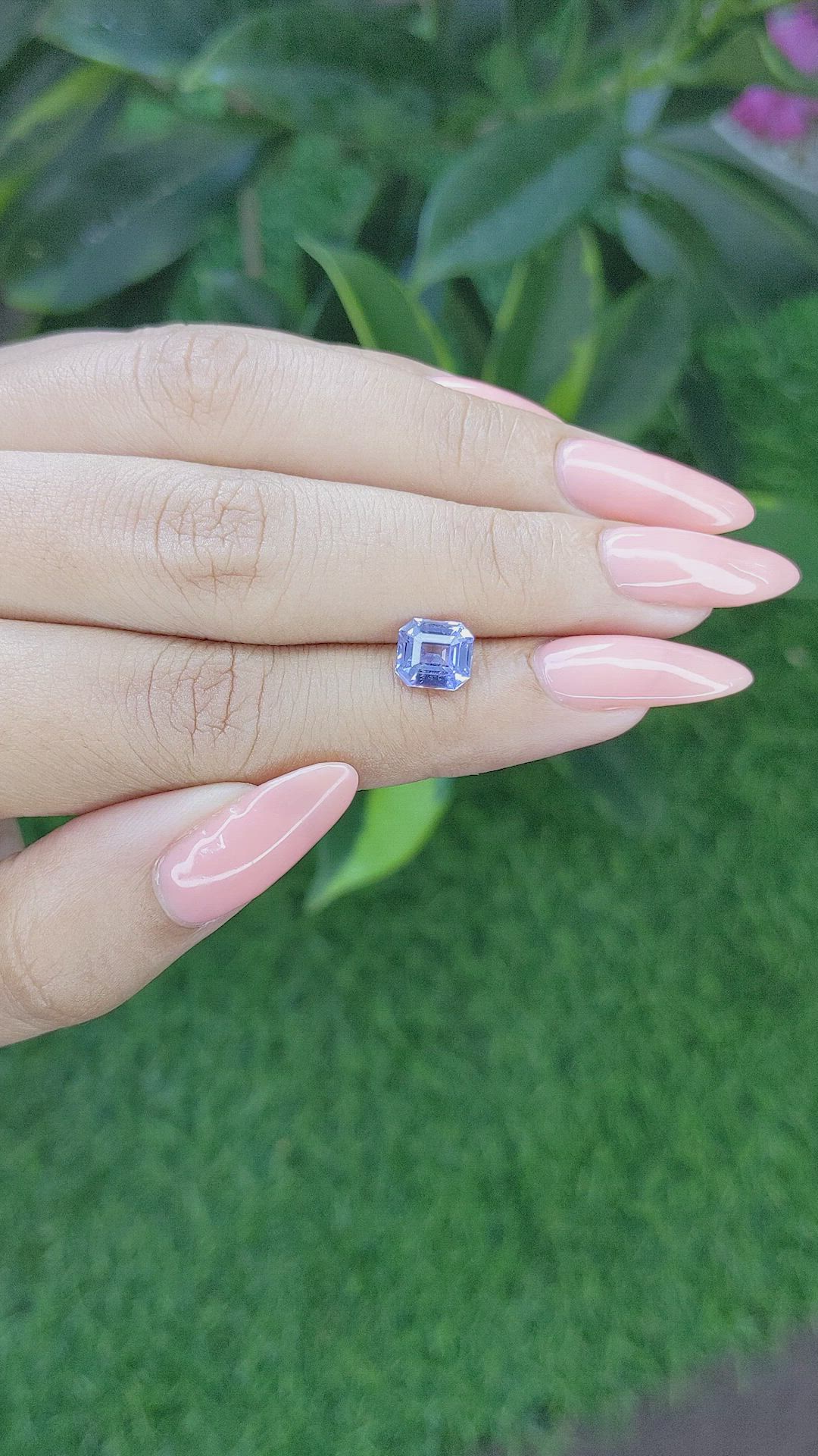 1.96 Ct. Blue Sapphire from Ceylon (Sri Lanka) Size Video
