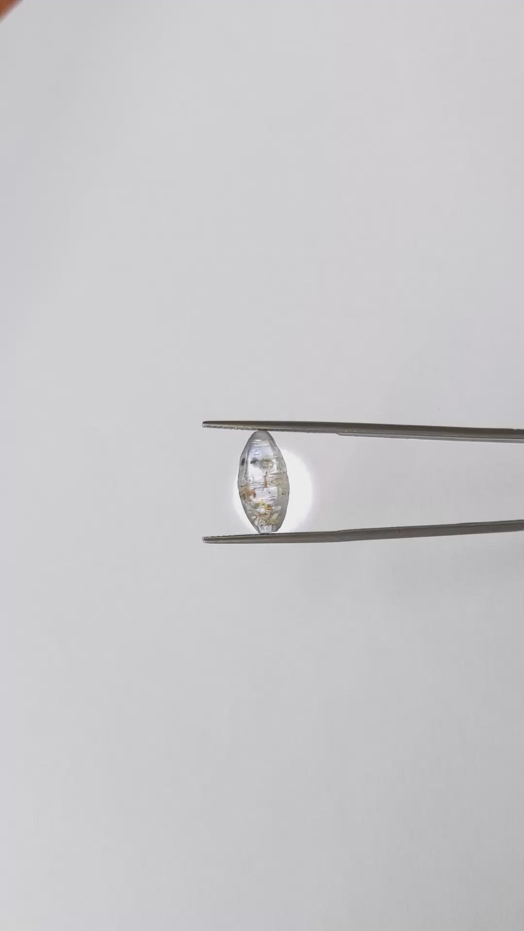 5.14 Ct. Blue Rough Sapphire from Ceylon (Sri Lanka) Size Video