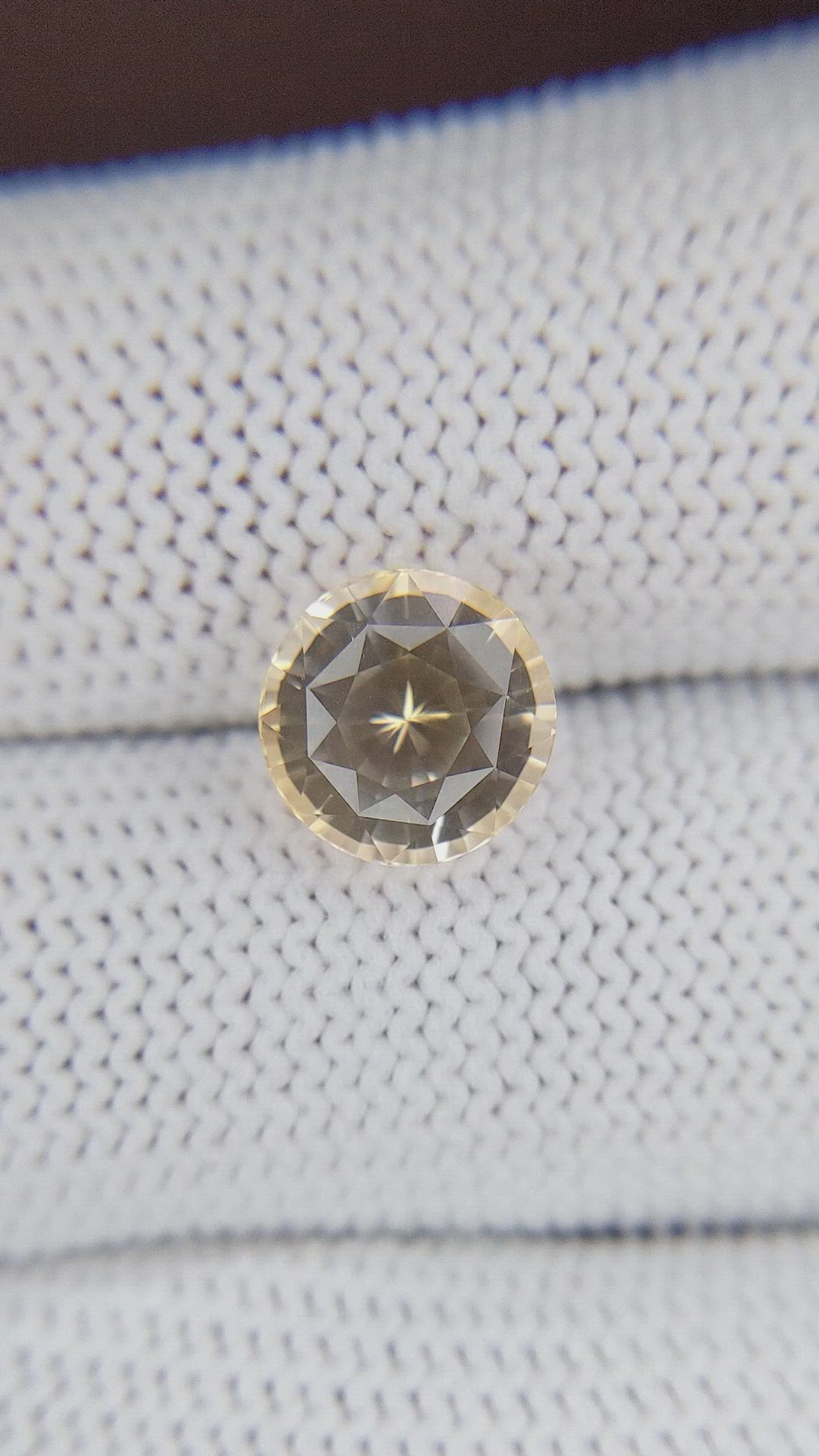 4.04 Ct. Orange Sapphire from Madagascar Size Video