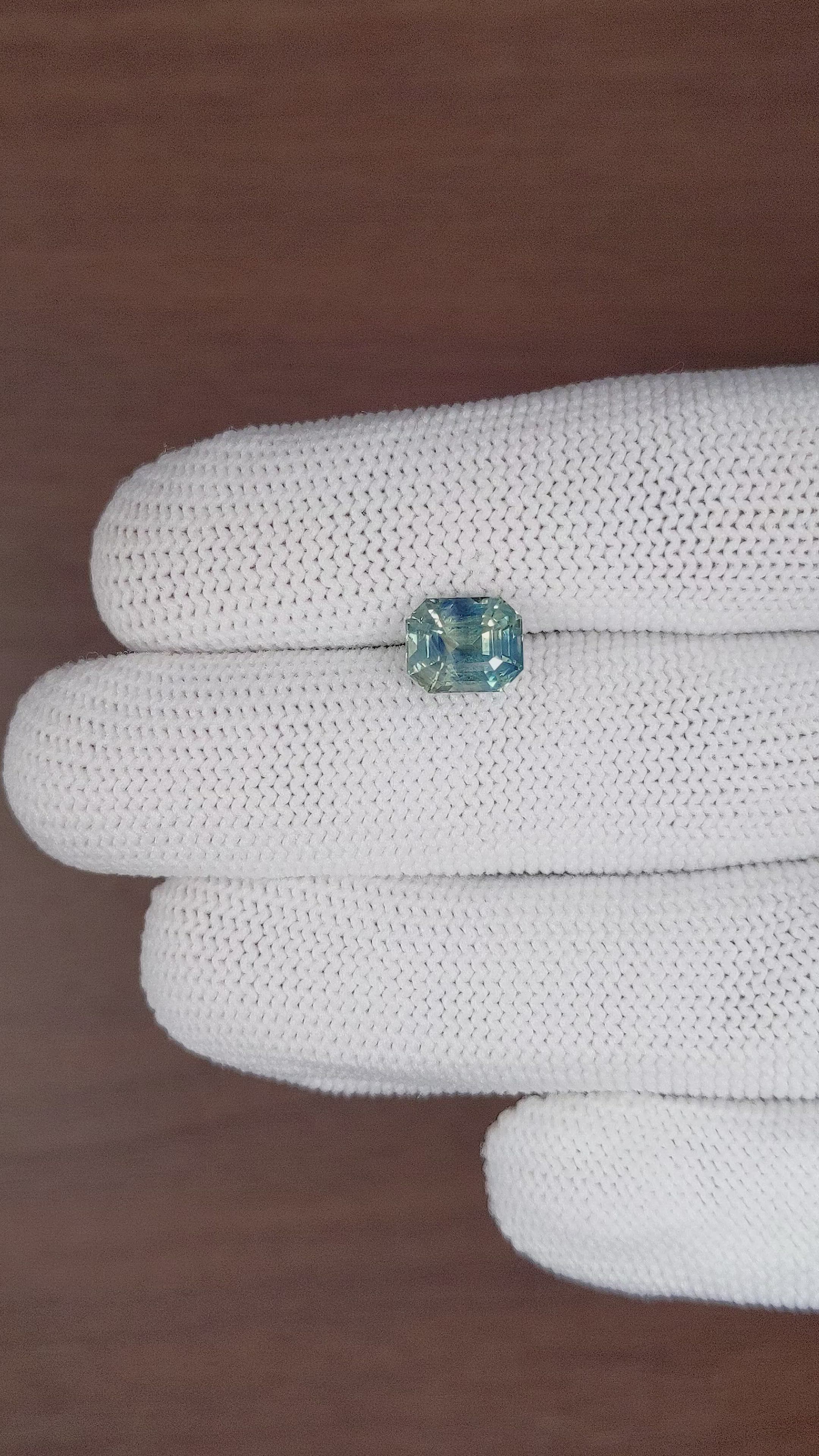 3.14 Ct. Bi Color Sapphire from Madagascar Size Video