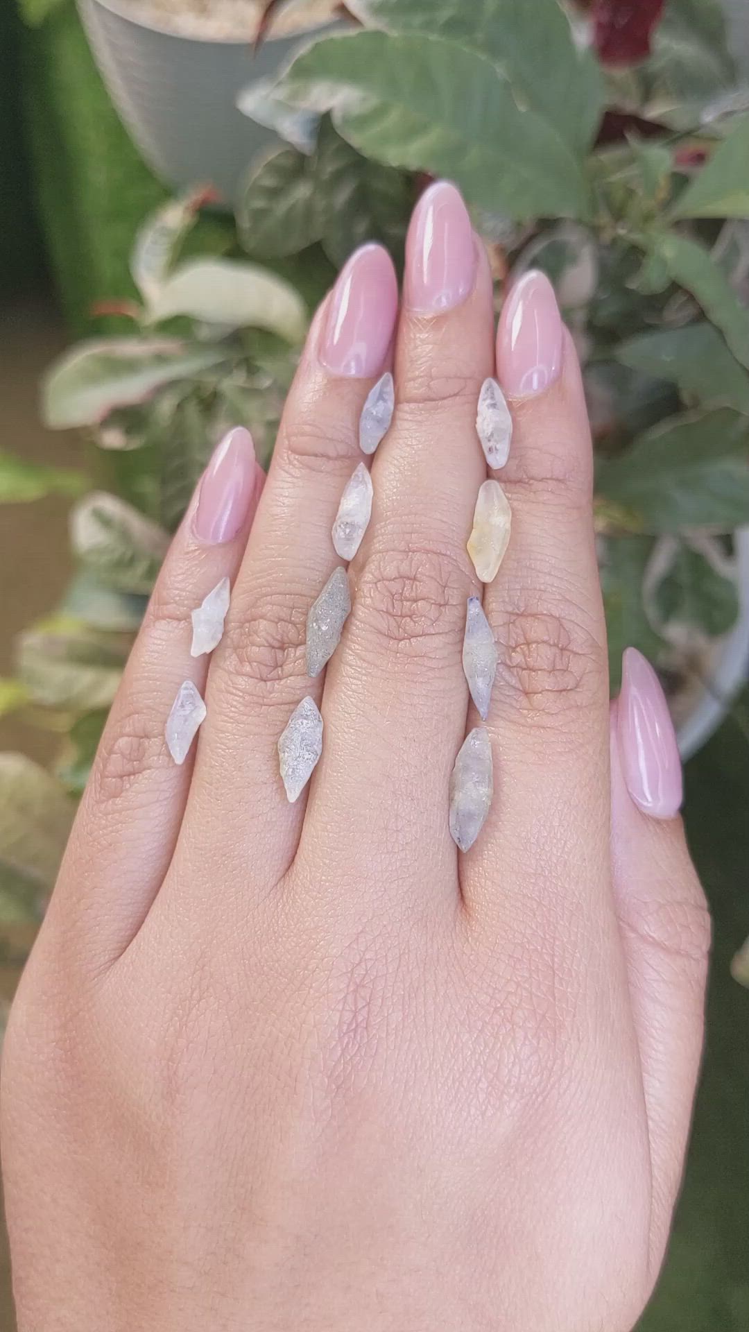 17.92 Ct. Multi Color Rough Sapphire from Ceylon (Sri Lanka) Size Video