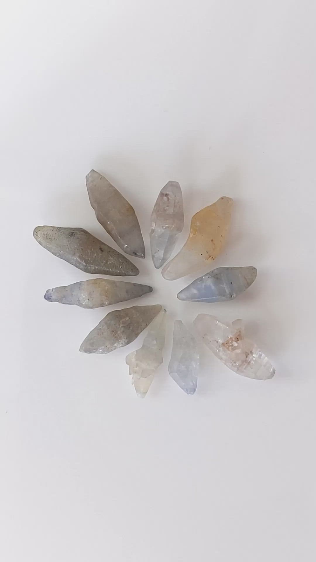 17.92 Ct. Multi Color Rough Sapphire from Ceylon (Sri Lanka) Size Video