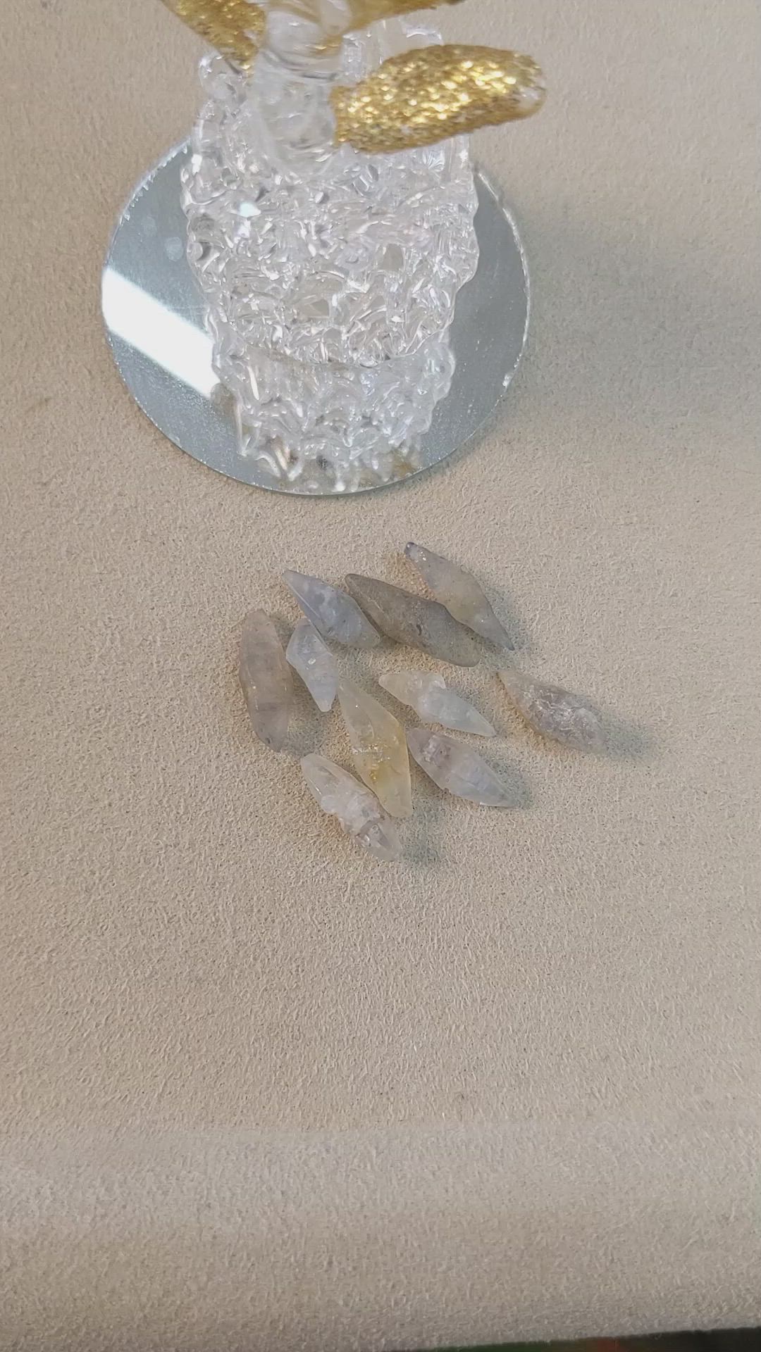 17.92 Ct. Multi Color Rough Sapphire from Ceylon (Sri Lanka) Size Video