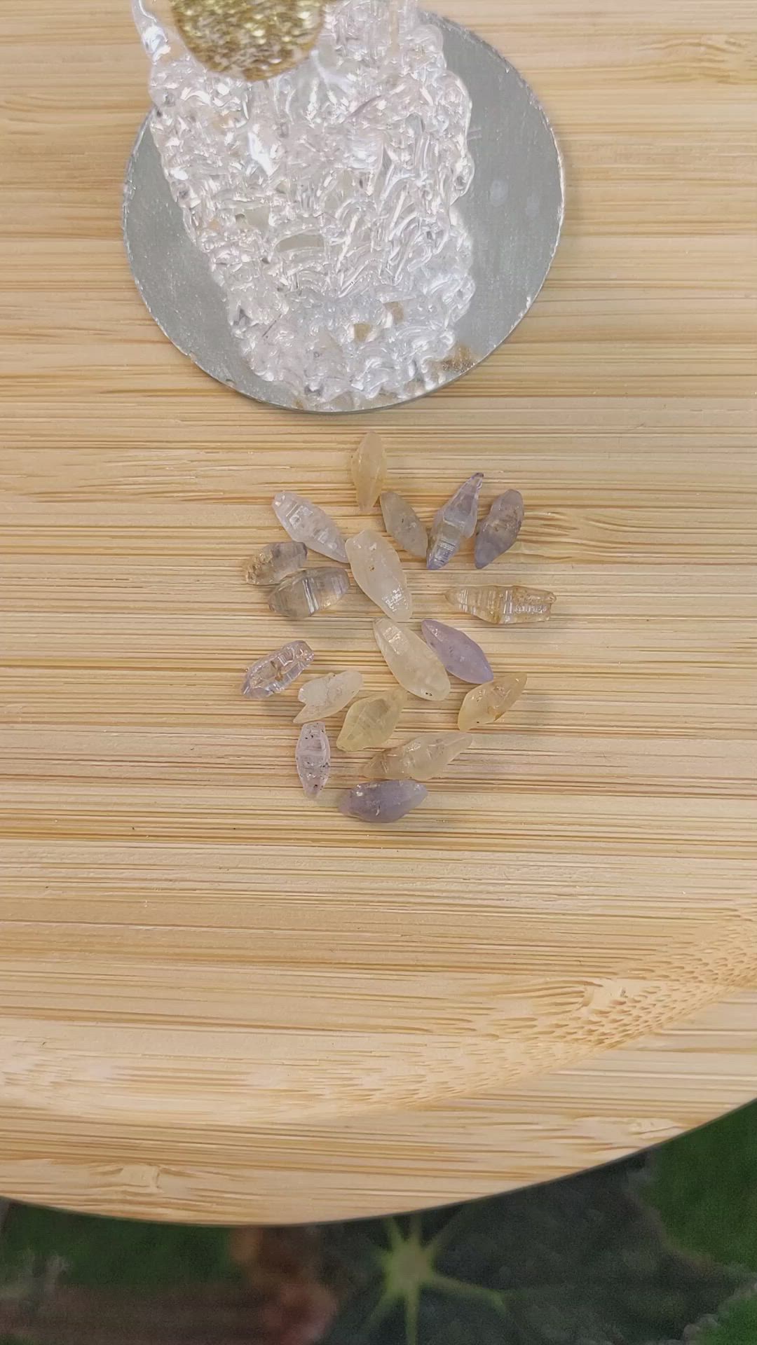 14.88 Ct. Multi Color Rough Sapphire from Ceylon (Sri Lanka) Size Video