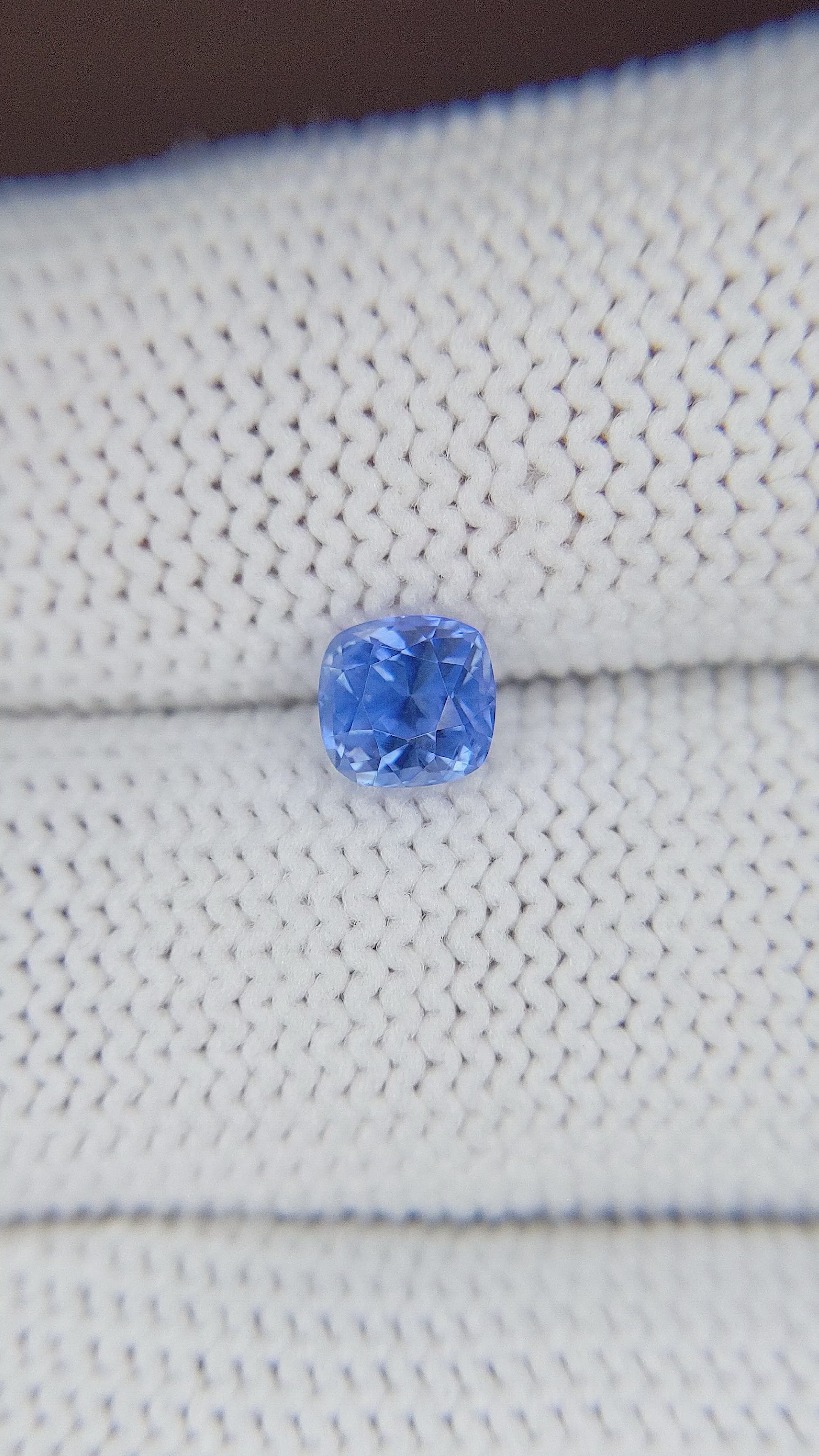 0.99 Ct. Blue Sapphire from Ceylon (Sri Lanka) Size Video