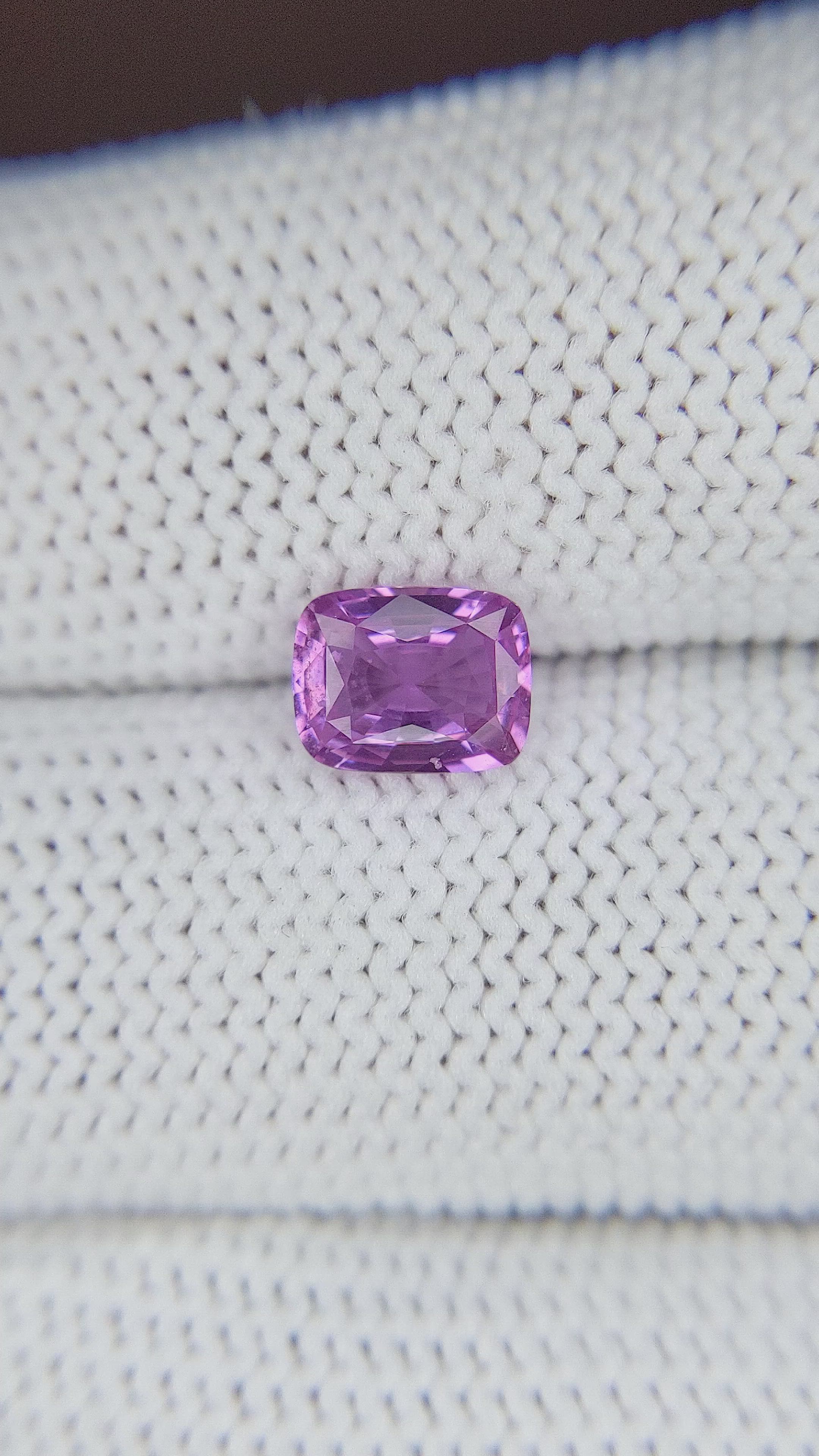 1.17 Ct. Pink Sapphire from Ceylon (Sri Lanka) Size Video