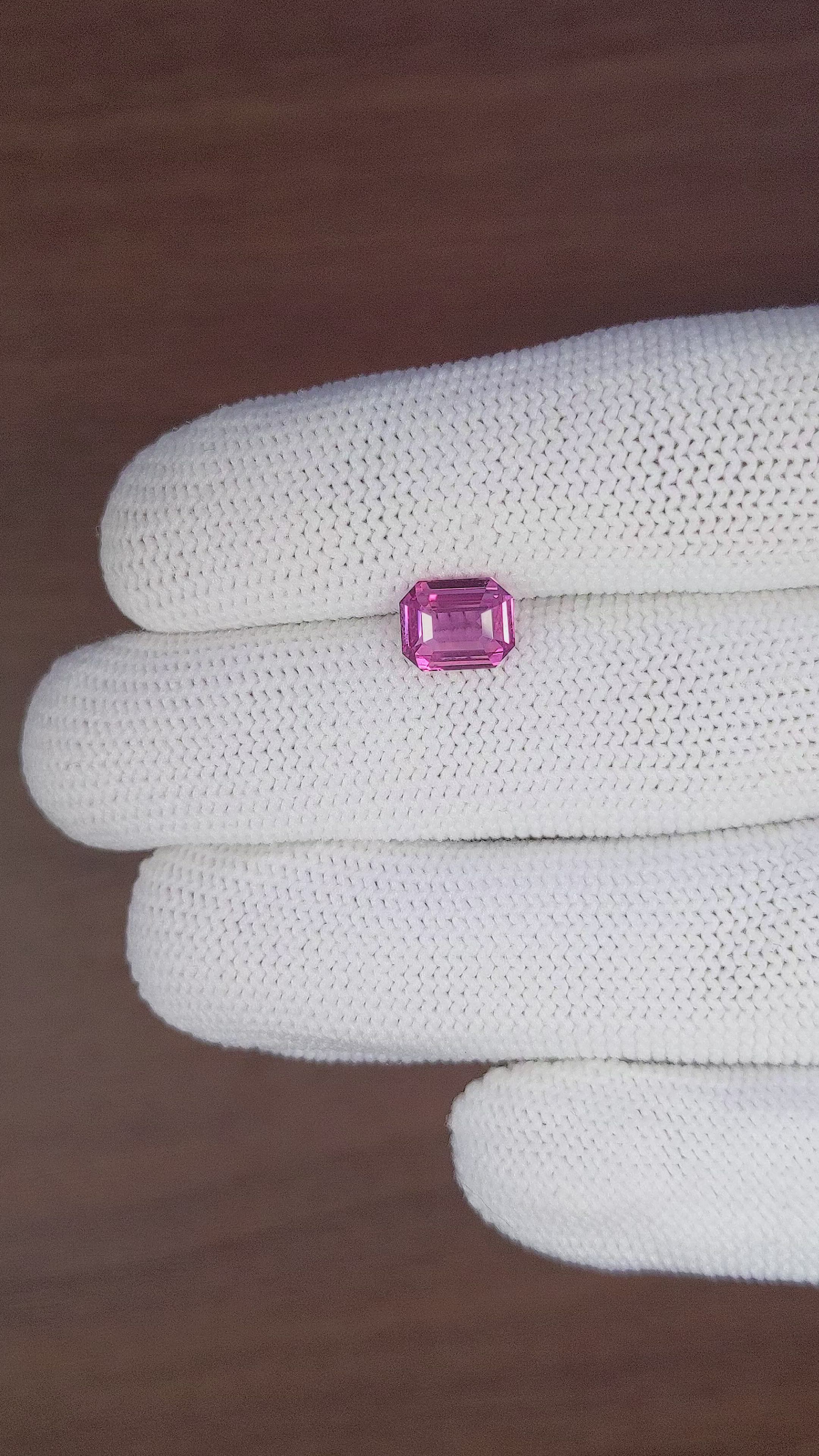 2.03 Ct. Pink Sapphire from Ceylon (Sri Lanka) Size Video