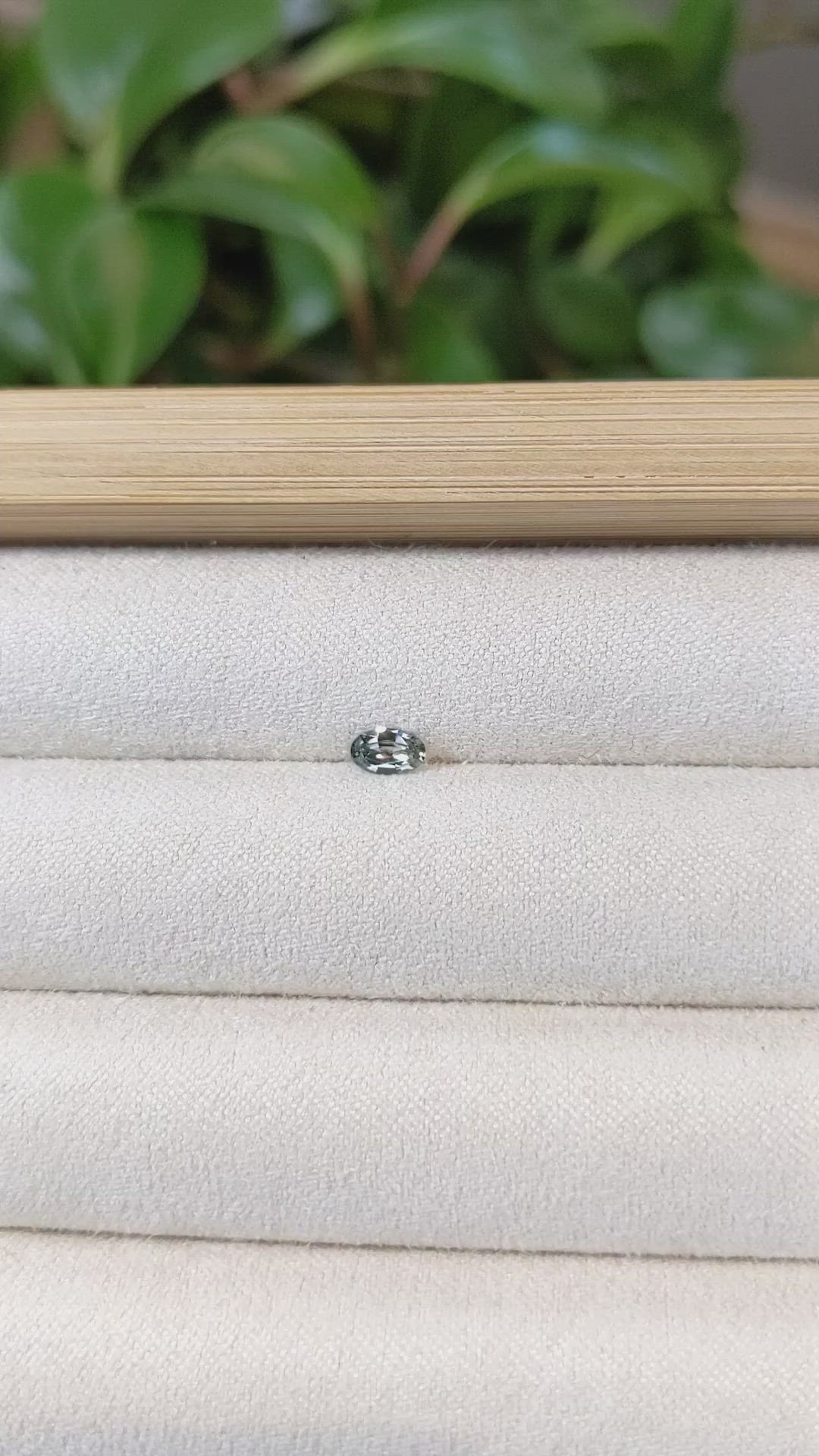 0.23 Ct. Bi Color Sapphire from Montana Size Video