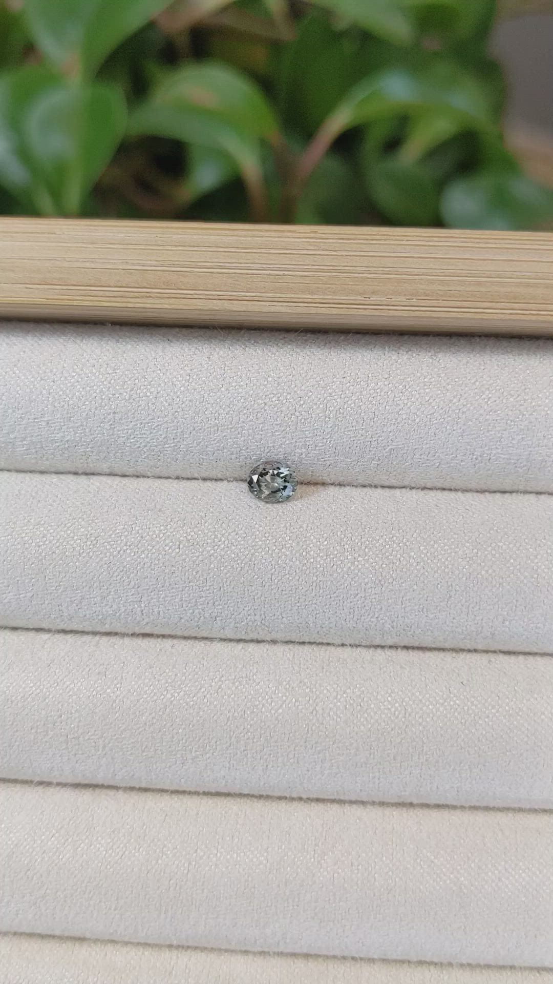 0.48 Ct. Multi Color Sapphire from Montana Size Video
