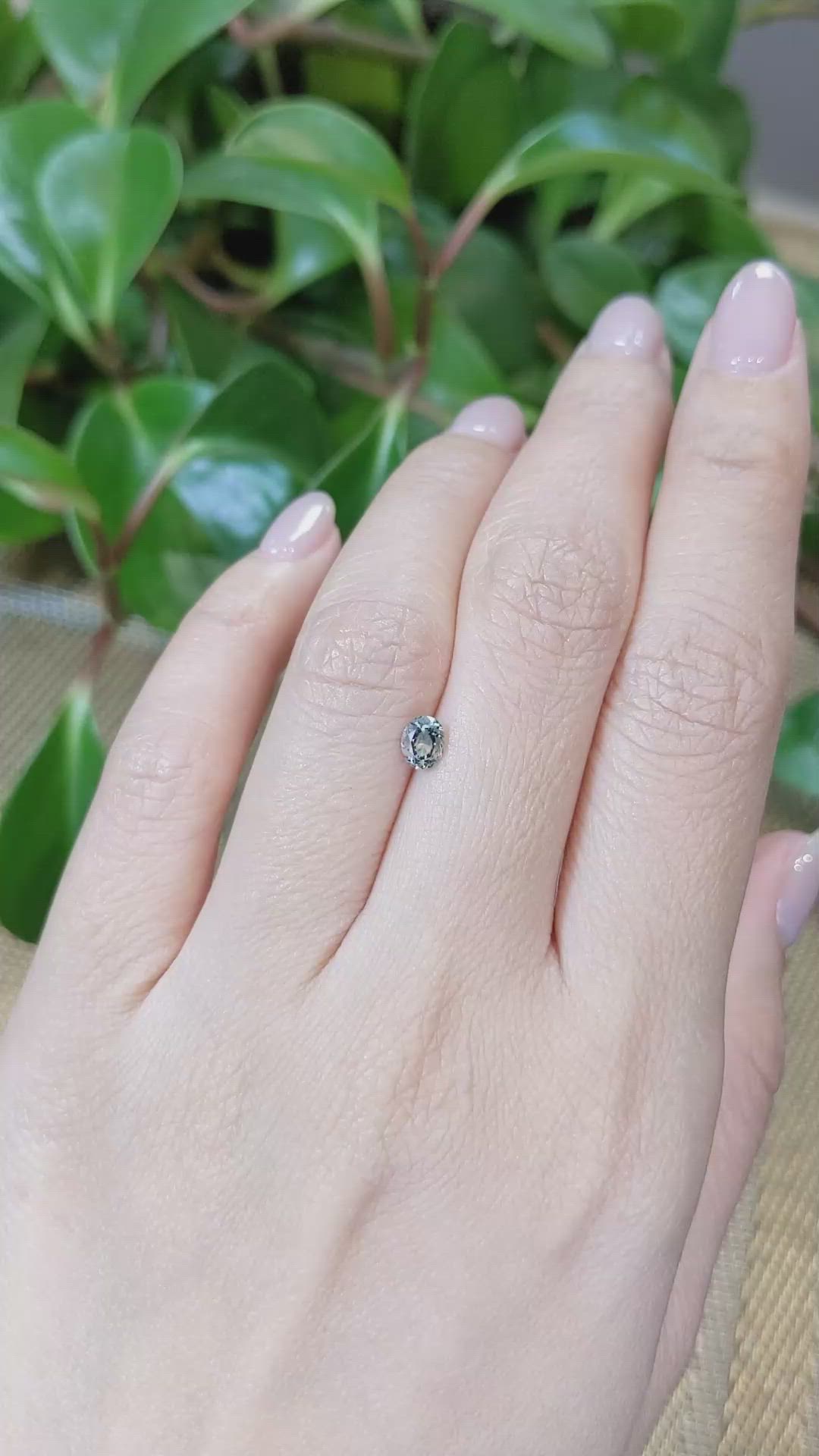 0.48 Ct. Multi Color Sapphire from Montana Size Video