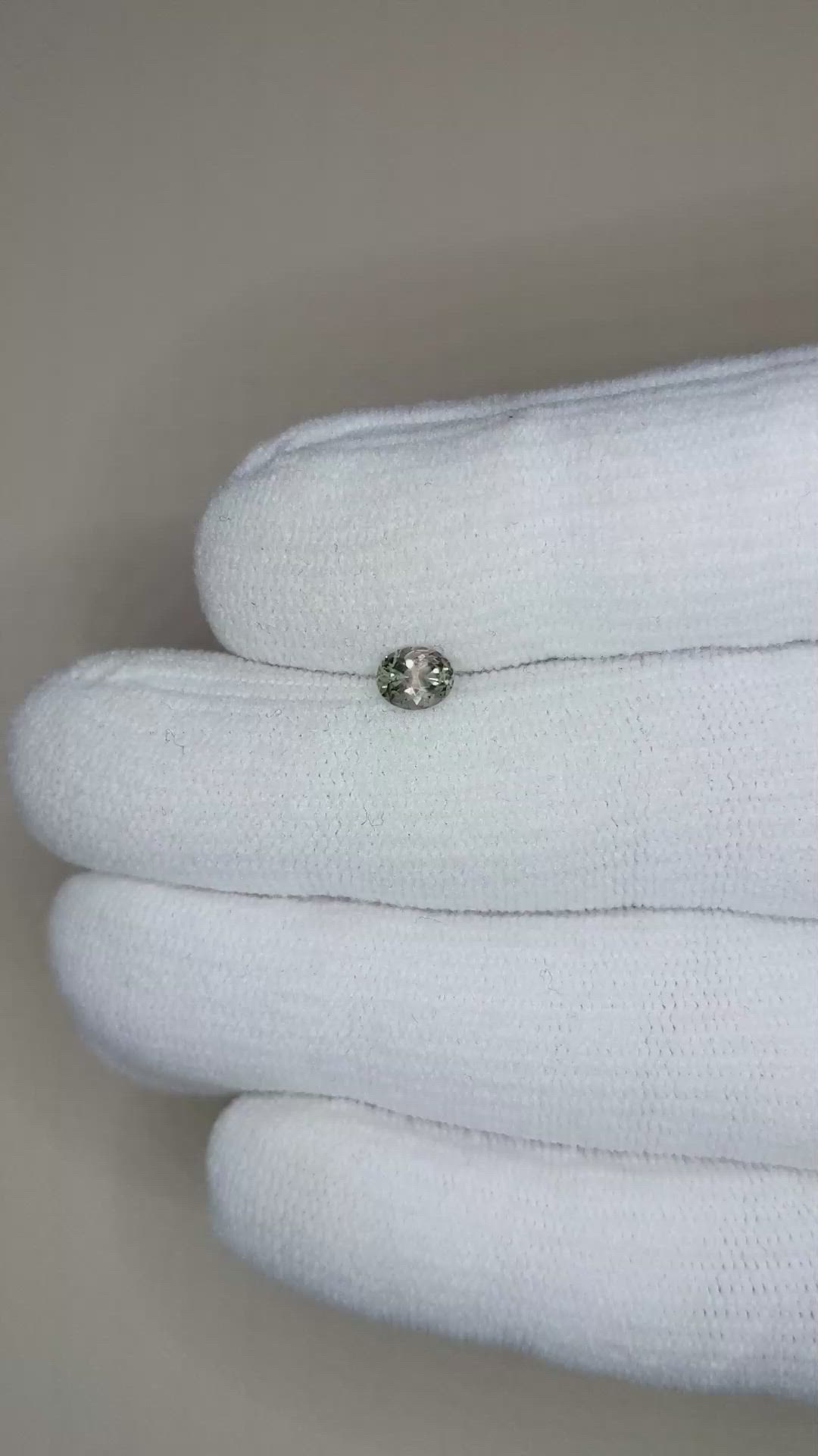 0.48 Ct. Multi Color Sapphire from Montana Size Video