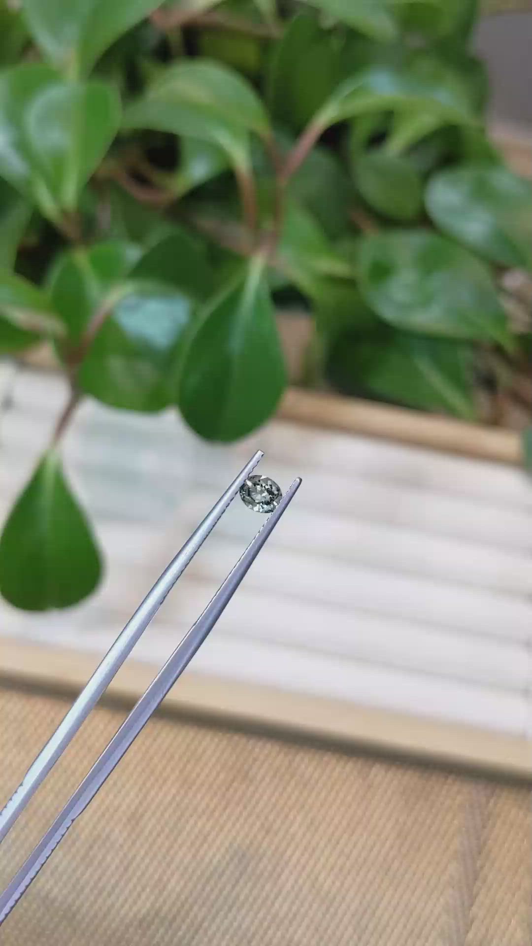 0.48 Ct. Multi Color Sapphire from Montana Size Video