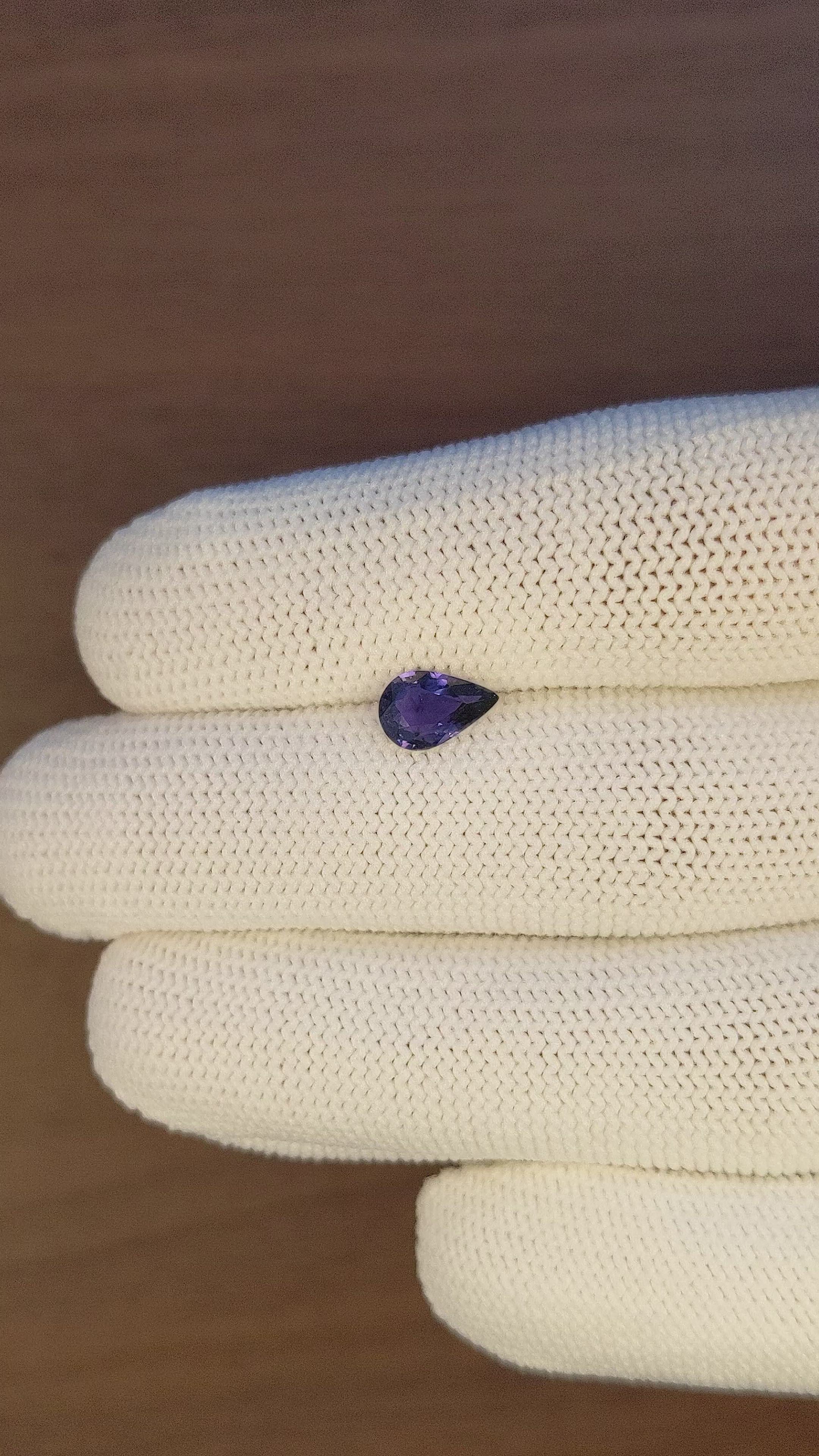 1.01 Ct. Color Change Sapphire from Ceylon (Sri Lanka) Size Video