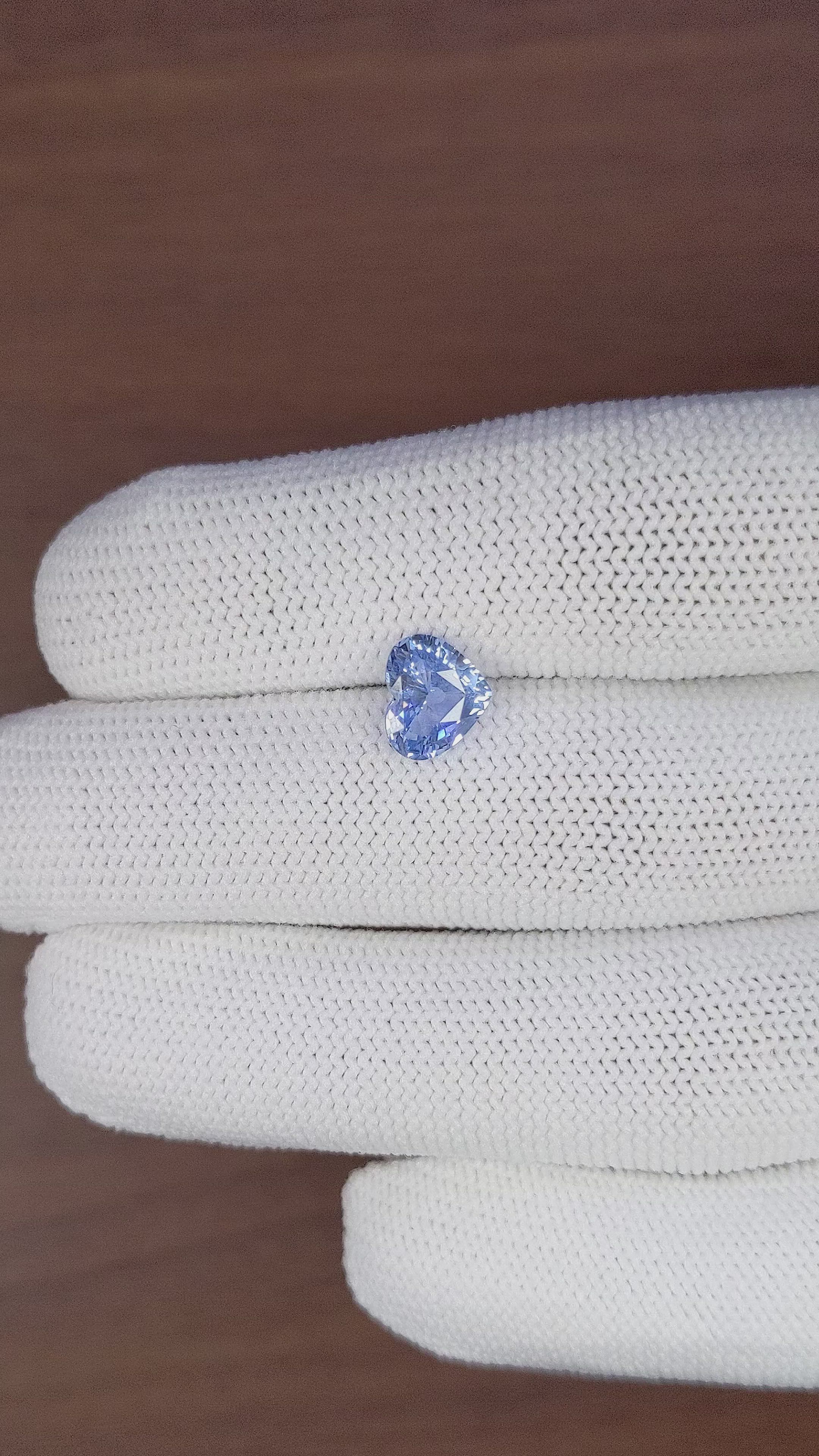 2.04 Ct. Blue Sapphire from Madagascar Size Video