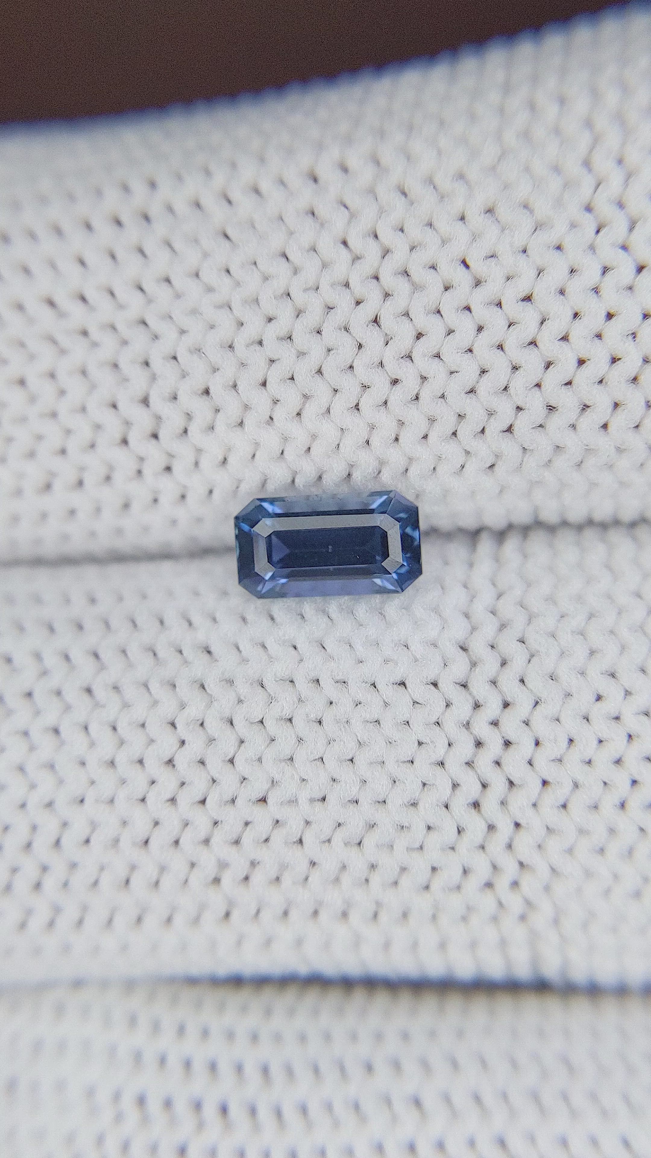 0.97 Ct. Blue Sapphire from Africa Size Video