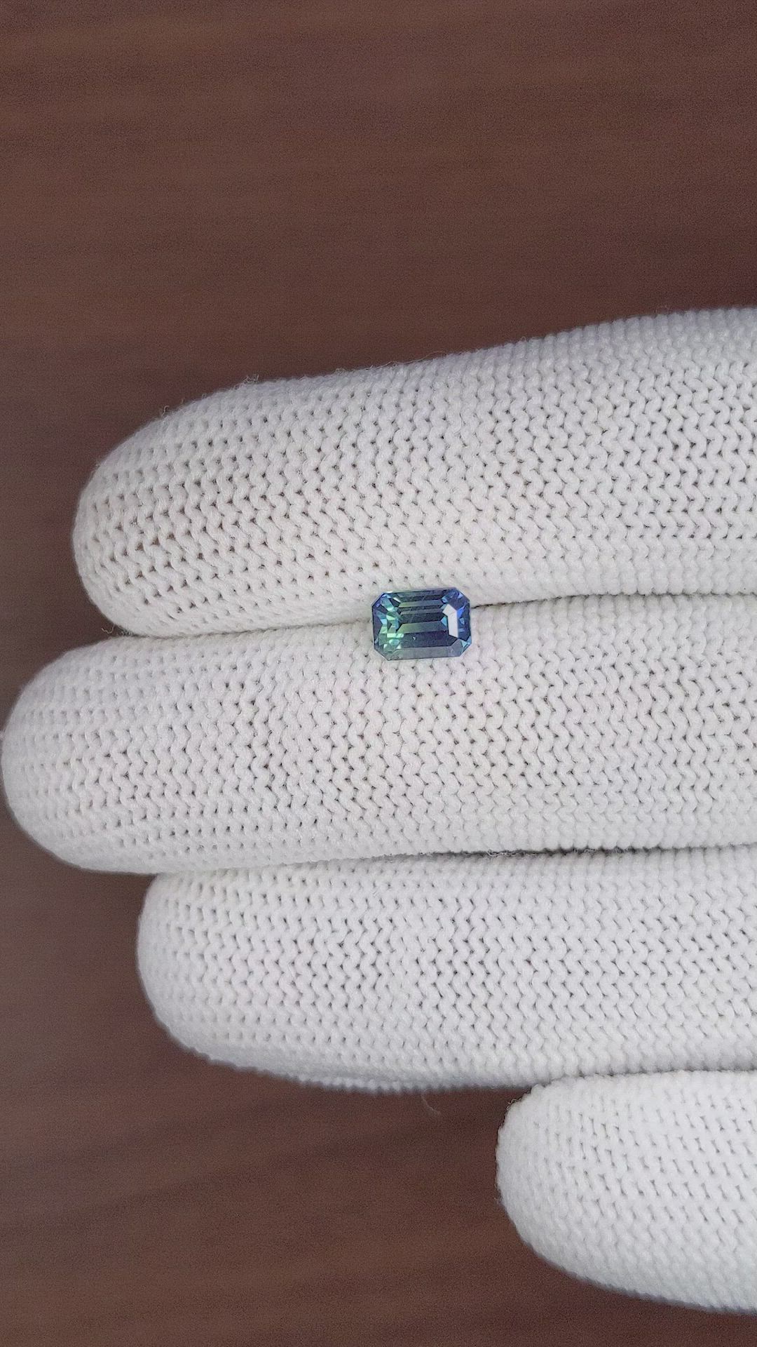 1.49 Ct. Bi Color Sapphire from Africa Size Video