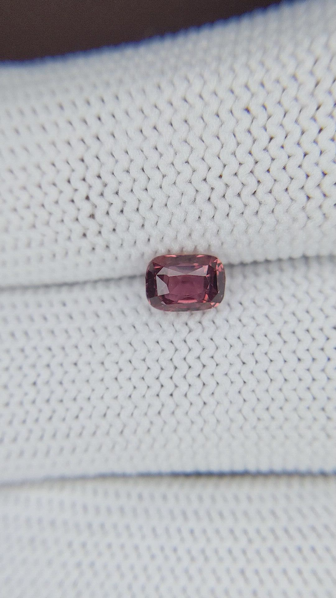 0.98 Ct. Pinkish Brown Sapphire from Africa Size Video