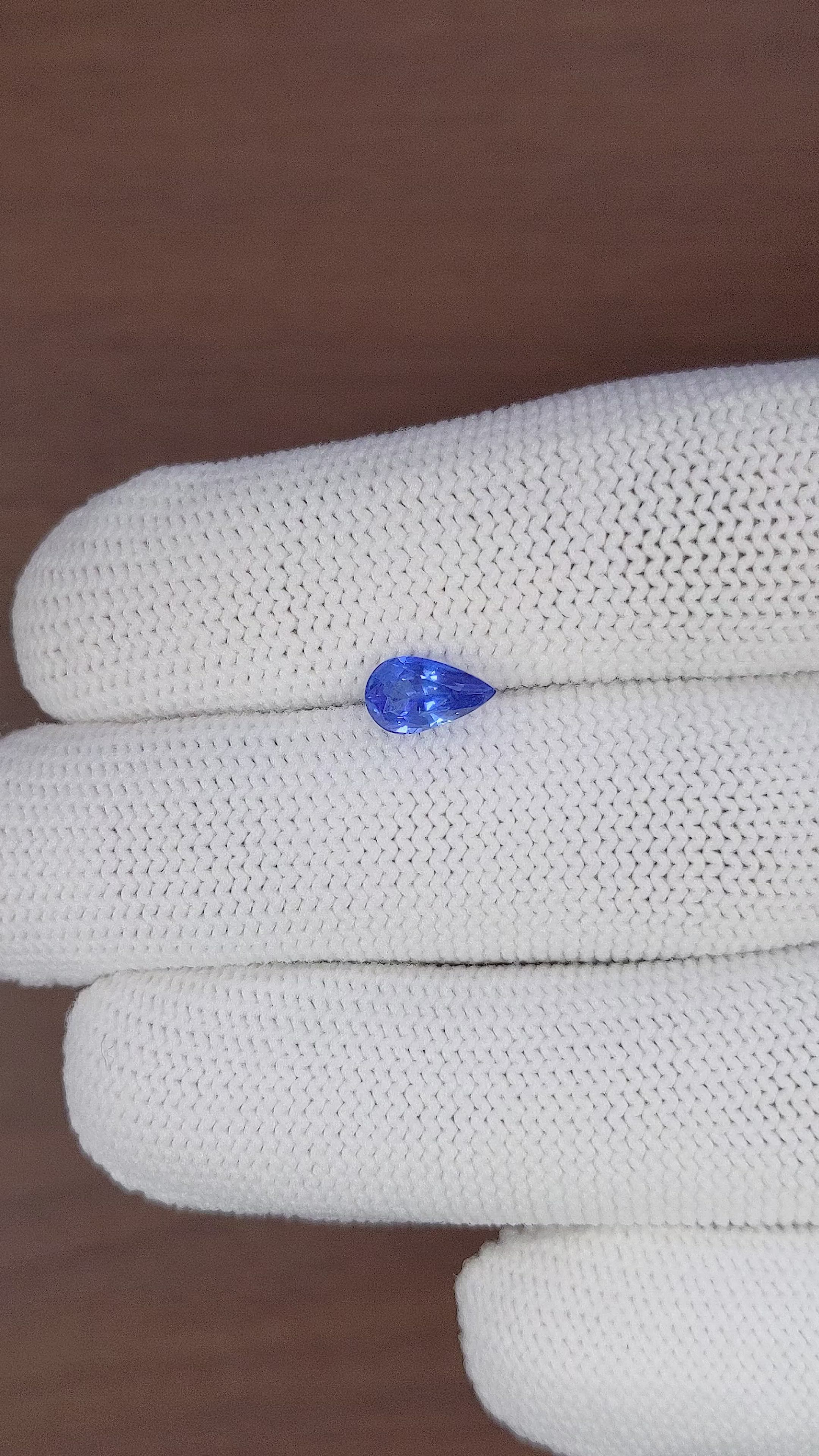 1.08 Ct. Blue Sapphire from Africa Size Video