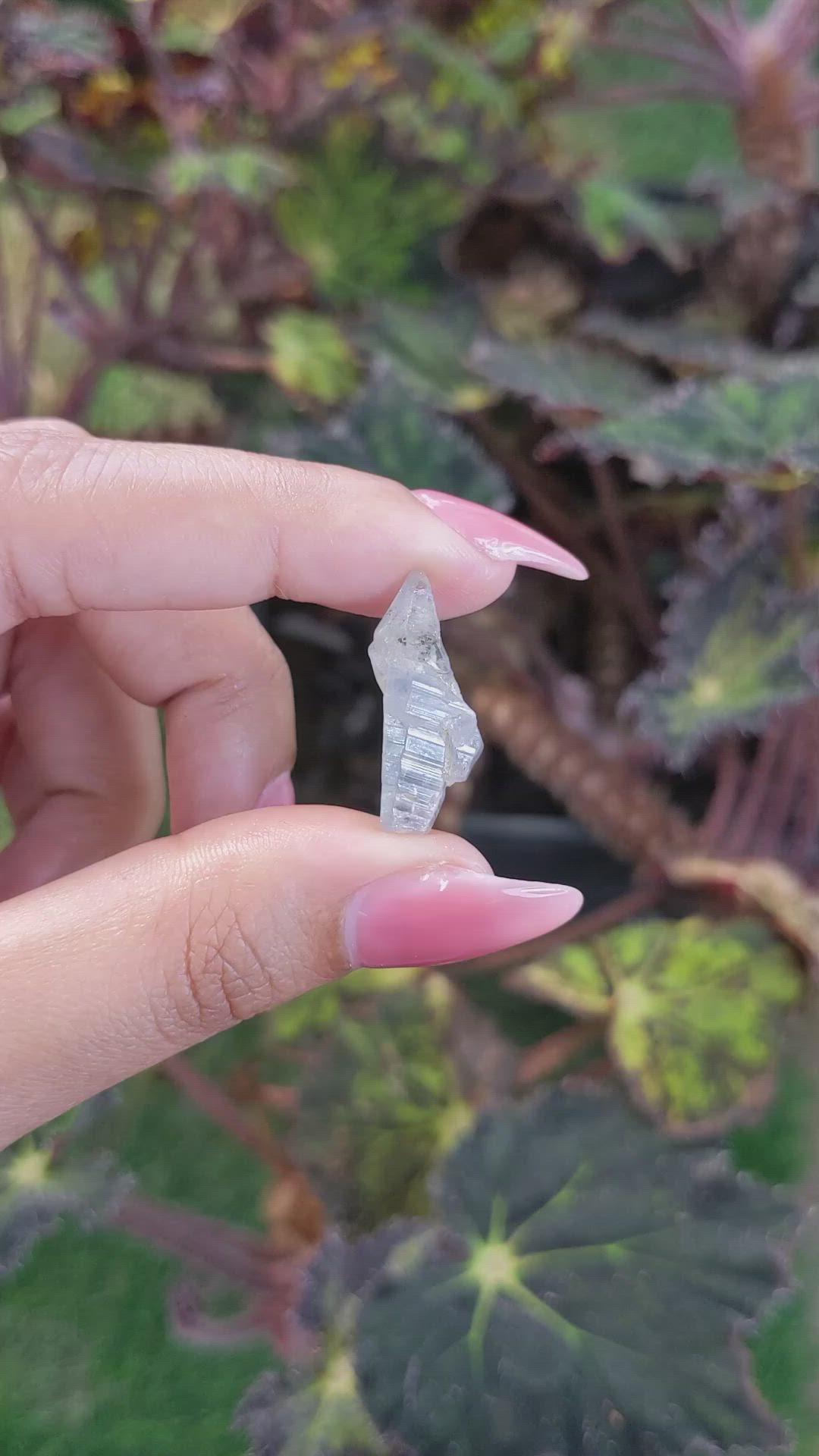 14.27 Ct. Grey Sapphire Crystal from Ceylon (Sri Lanka) Size Video