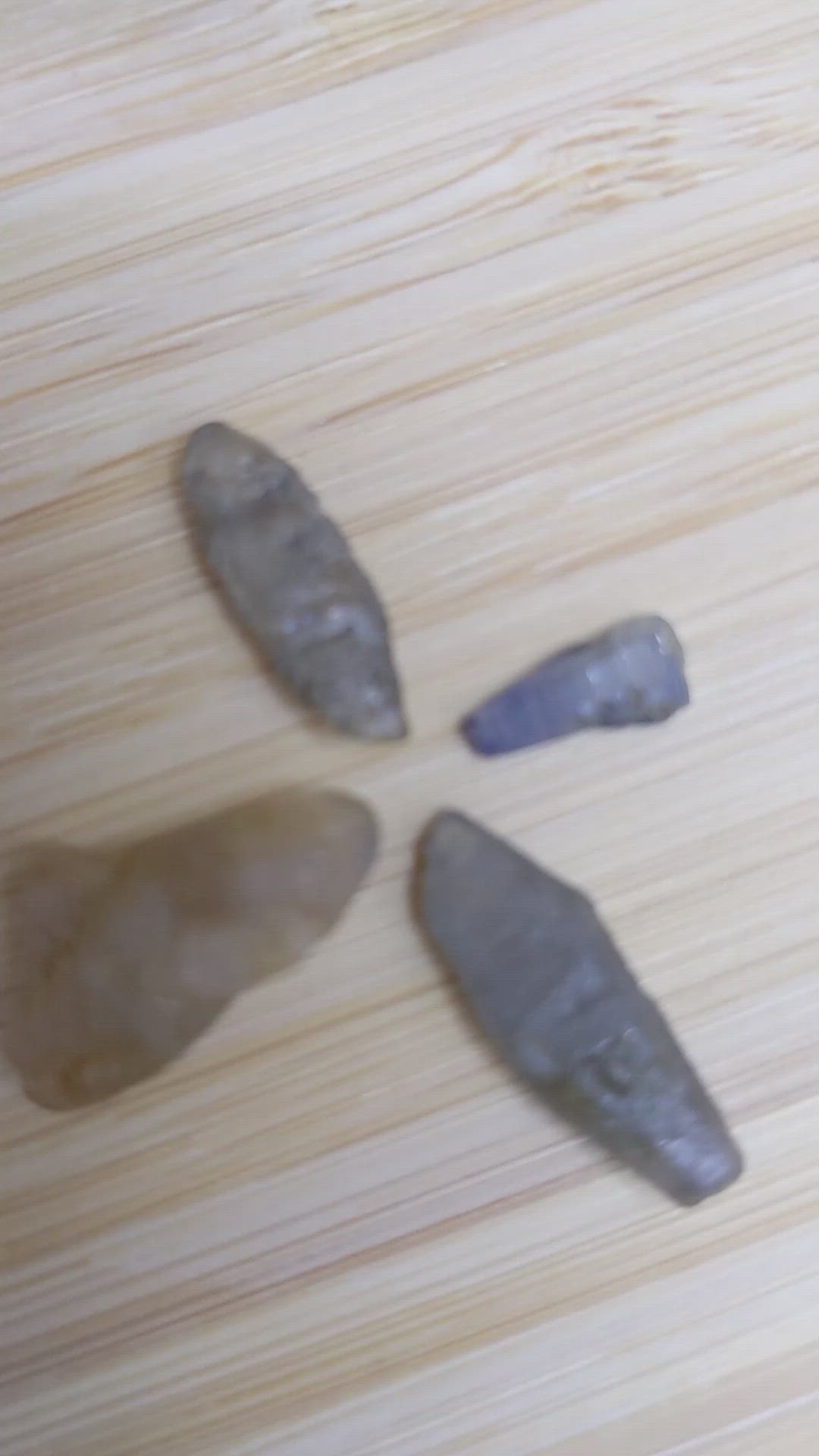 25.96 Ct. Multi Color Rough Sapphire Crystal from Ceylon (Sri Lanka) Size Video