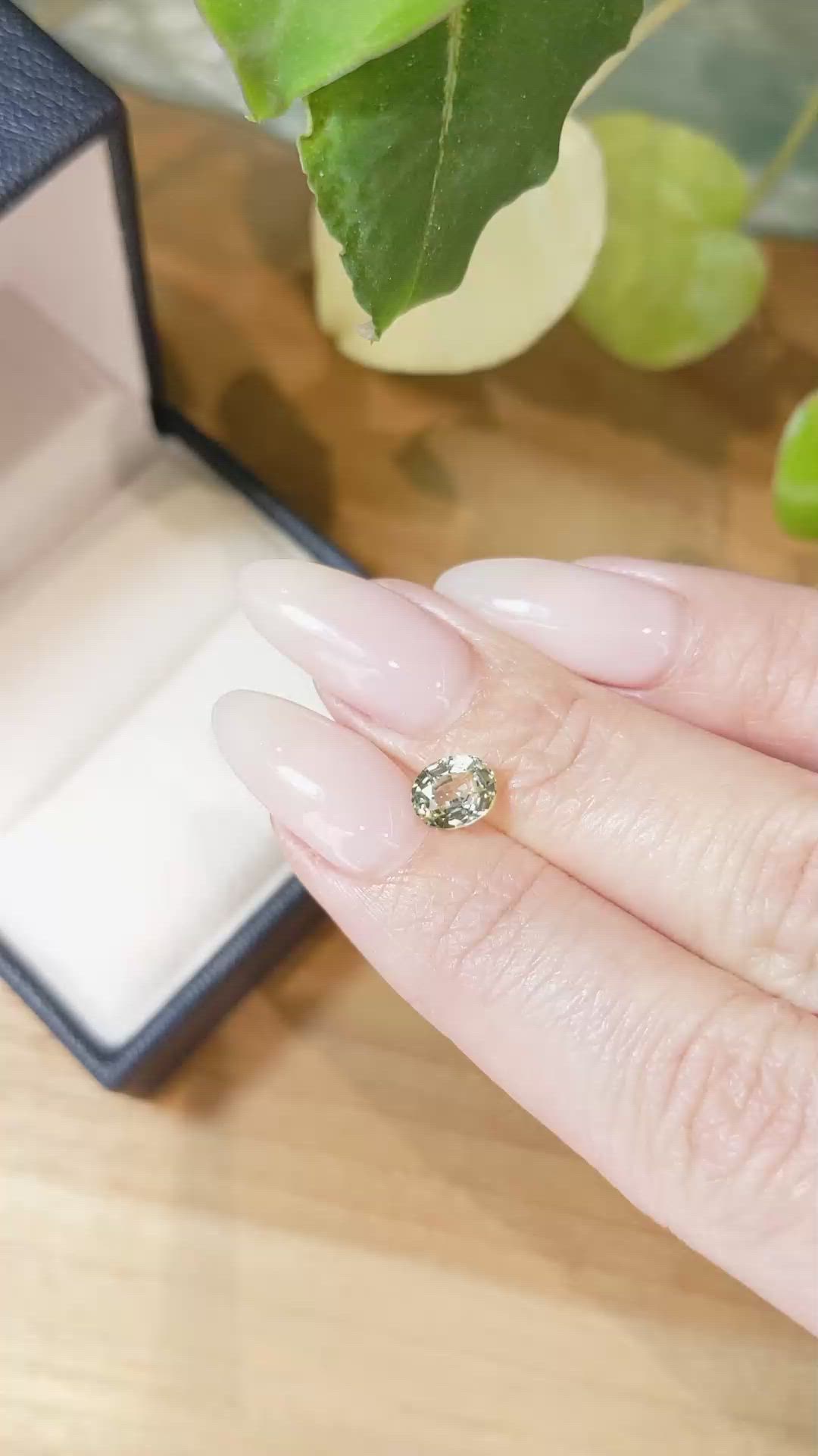 1.33 Ct. Yellow Sapphire from Tanzania Size Video