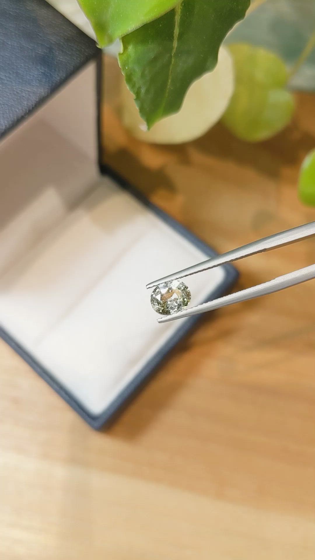 1.33 Ct. Yellow Sapphire from Tanzania Size Video