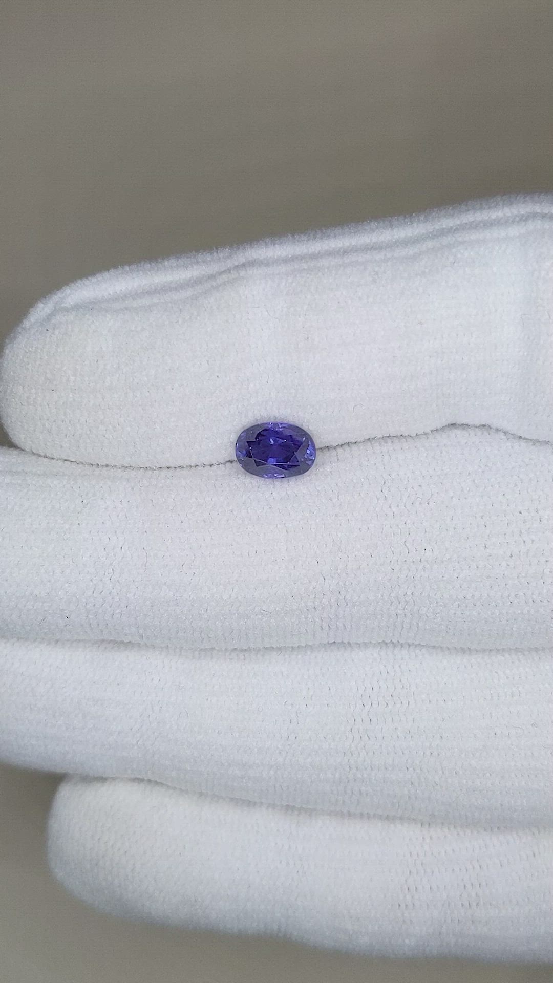 1.49 Ct. Blue Sapphire from Ceylon (Sri Lanka) Size Video