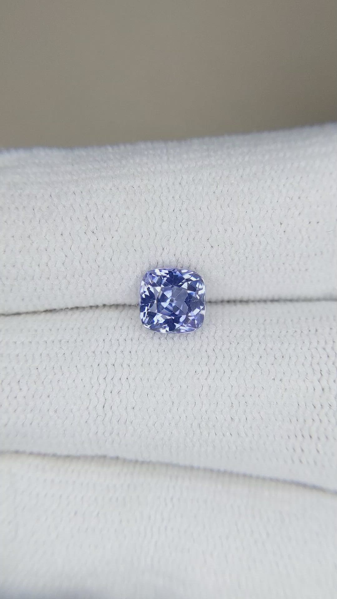 1.18 Ct. Blue Sapphire from Ceylon (Sri Lanka) Size Video