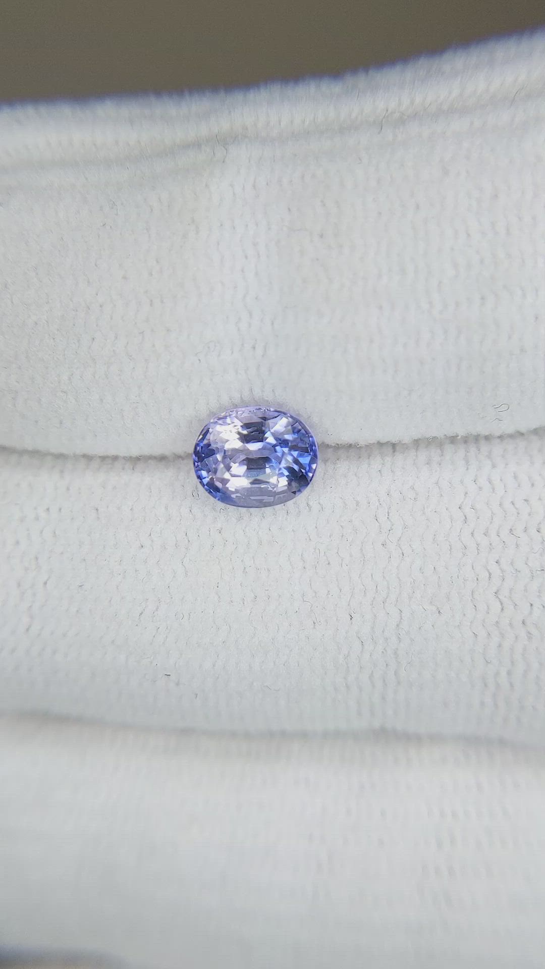 1.31 Ct. Blue Sapphire from Ceylon (Sri Lanka) Size Video