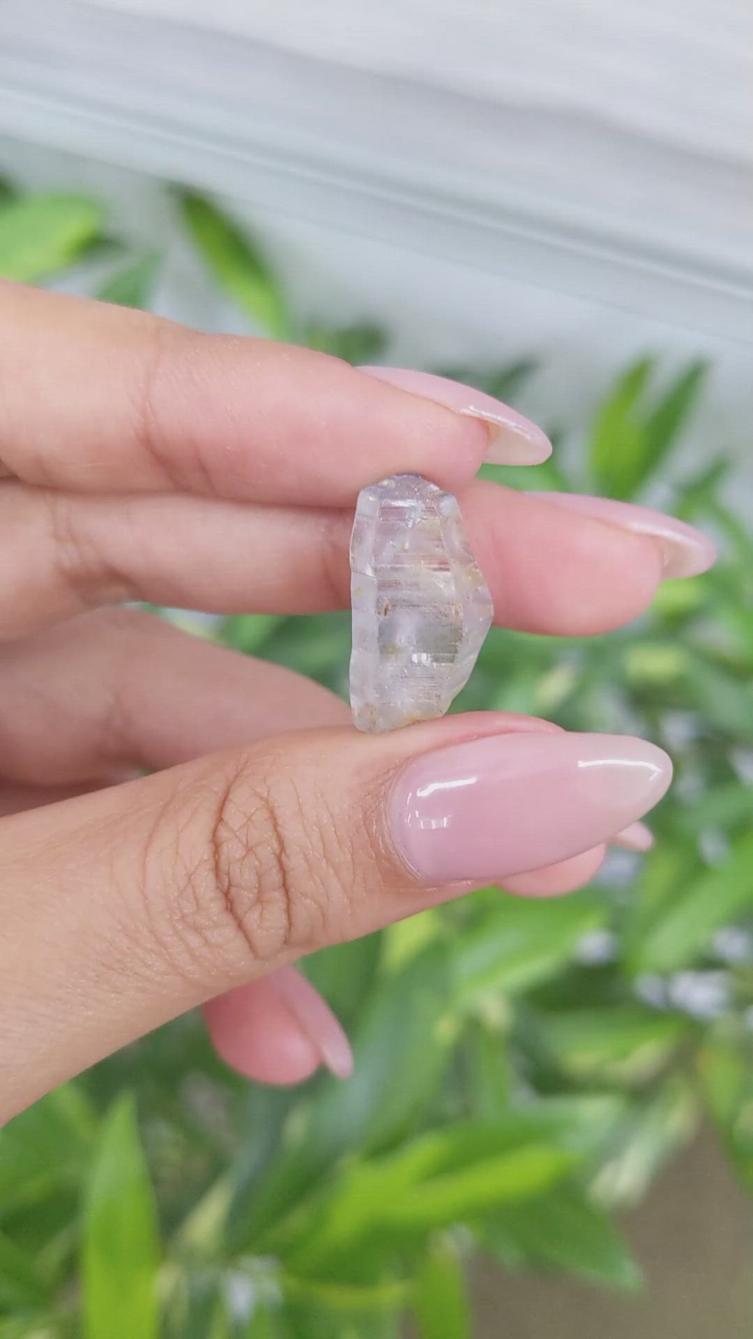 17.44 Ct. Blue Rough Sapphire Crystal from Ceylon (Sri Lanka) Size Video