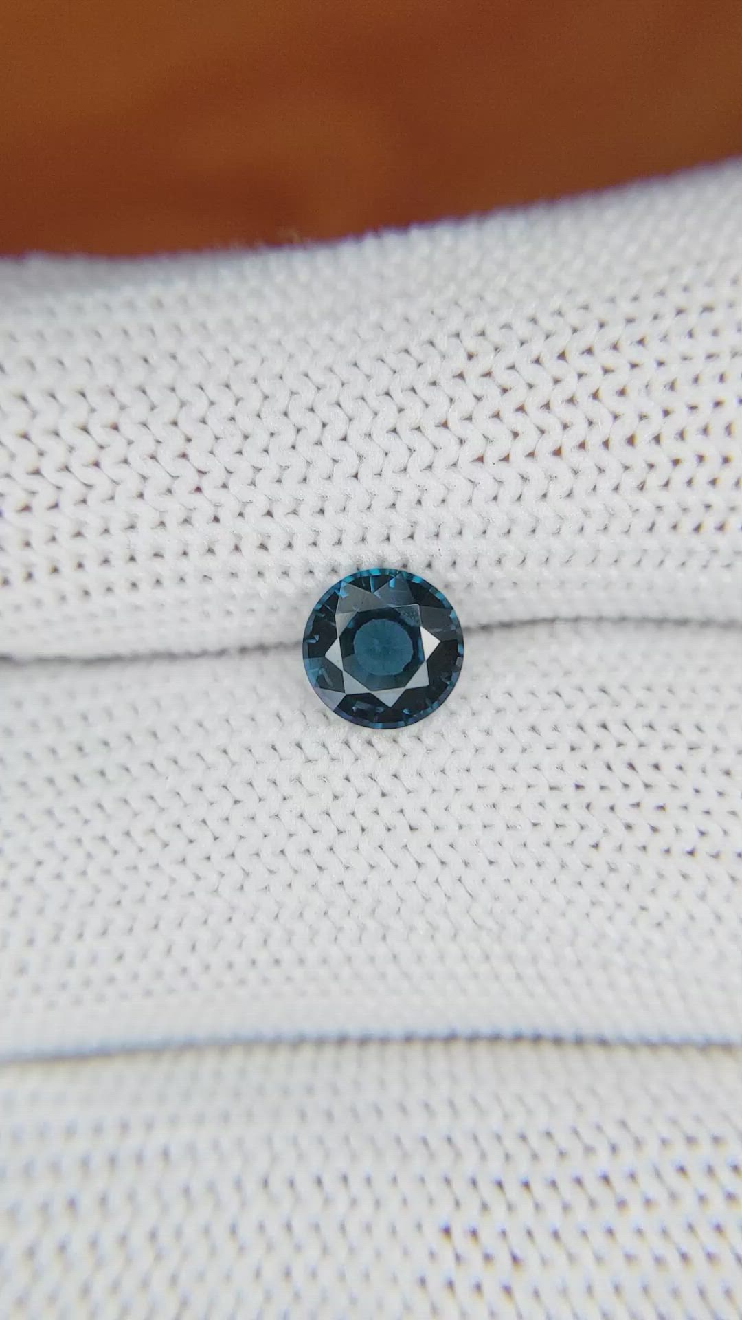 1.07 Ct. Greenish Blue Sapphire from Madagascar Size Video