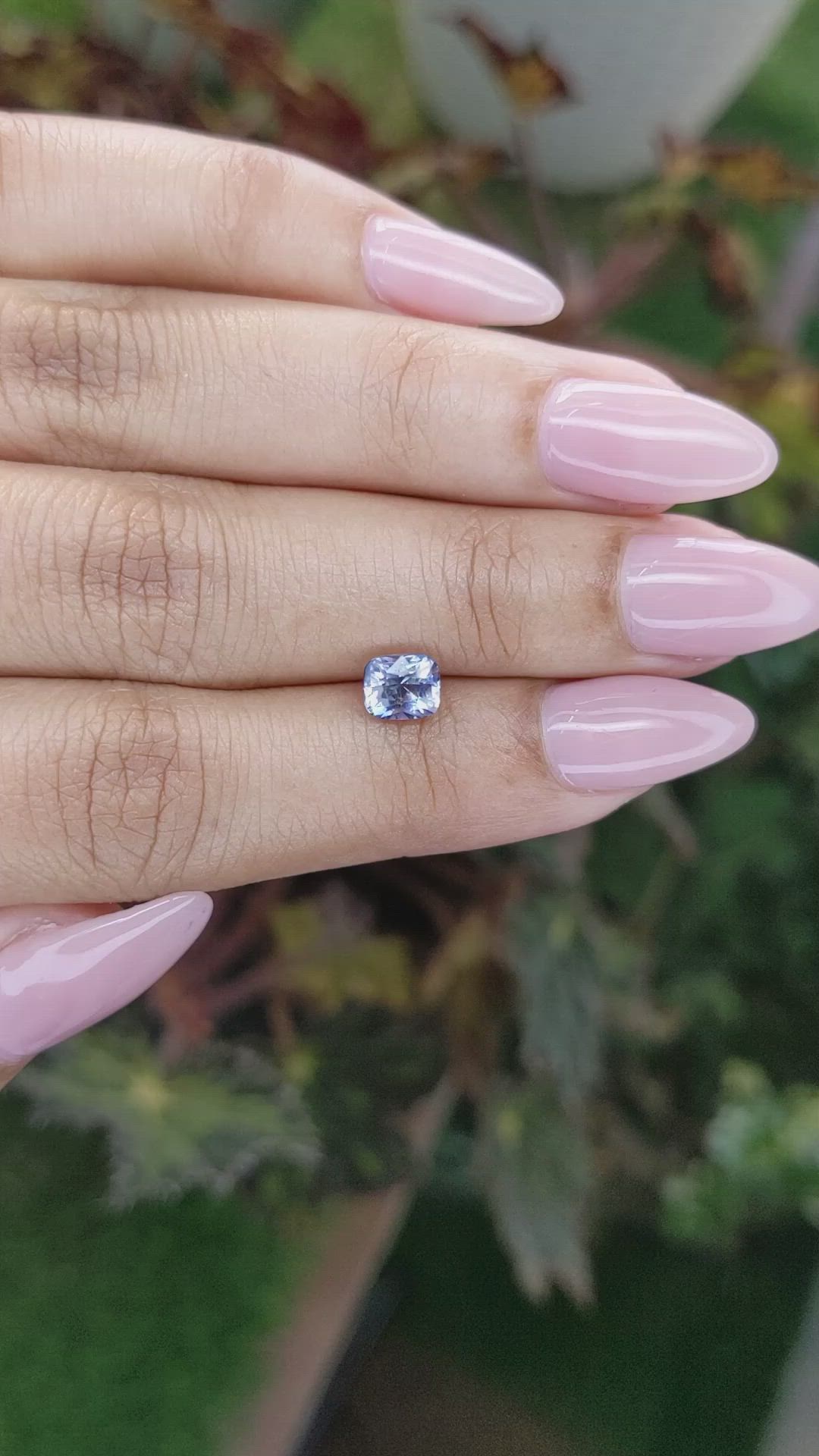 1.15 Ct. Blue Sapphire from Ceylon (Sri Lanka) Size Video