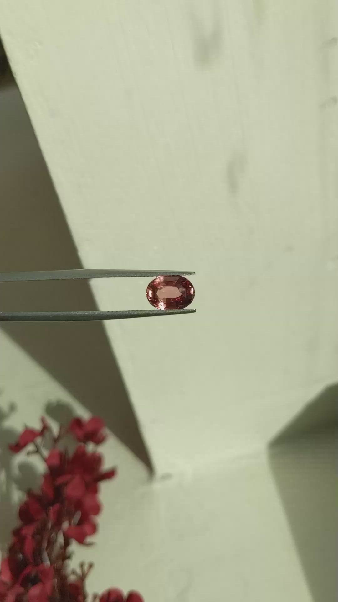 3.04 Ct. Padparadscha Sapphire from Madagascar Size Video