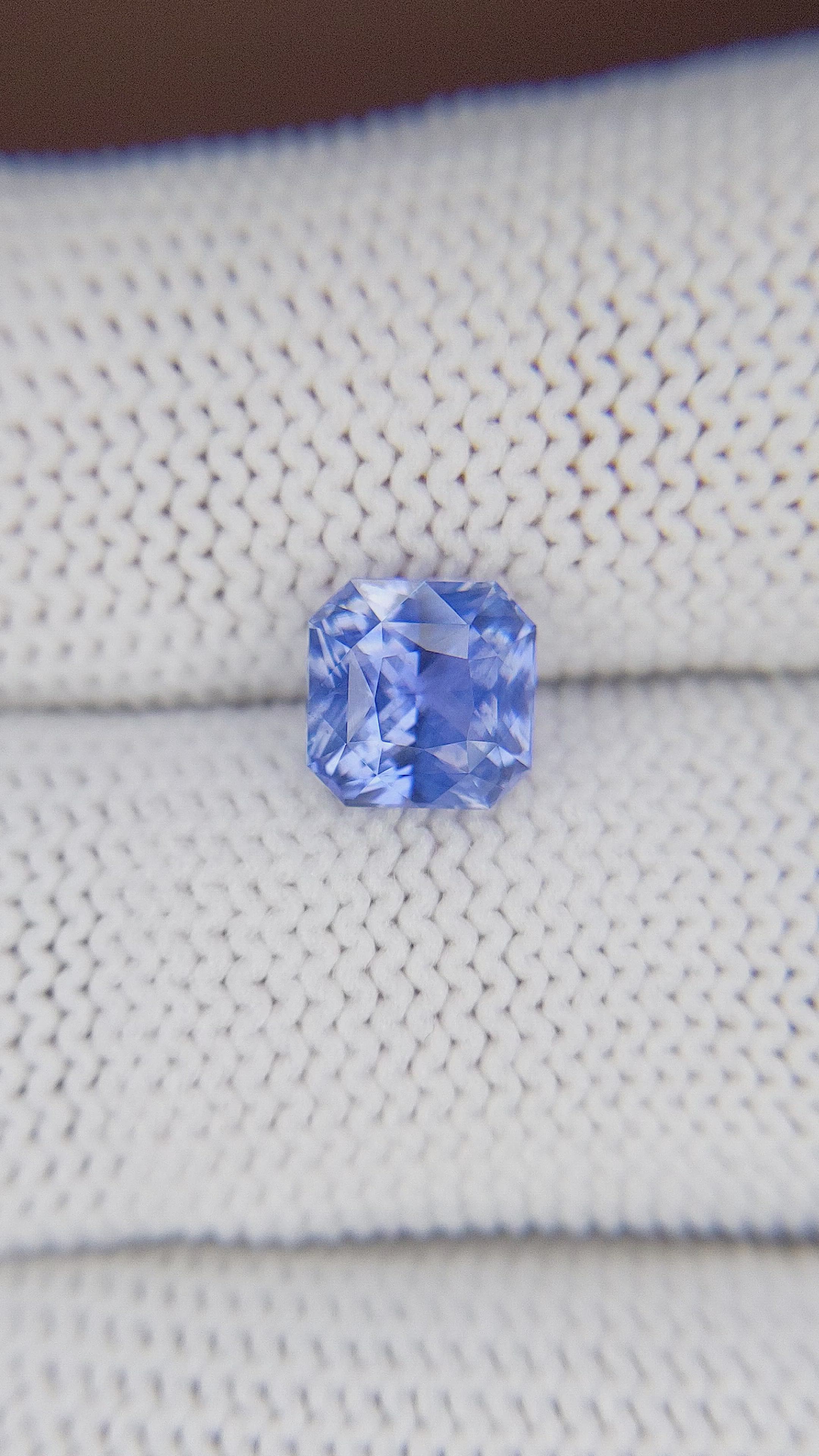 2.18 Ct. Blue Sapphire from Ceylon (Sri Lanka) Size Video