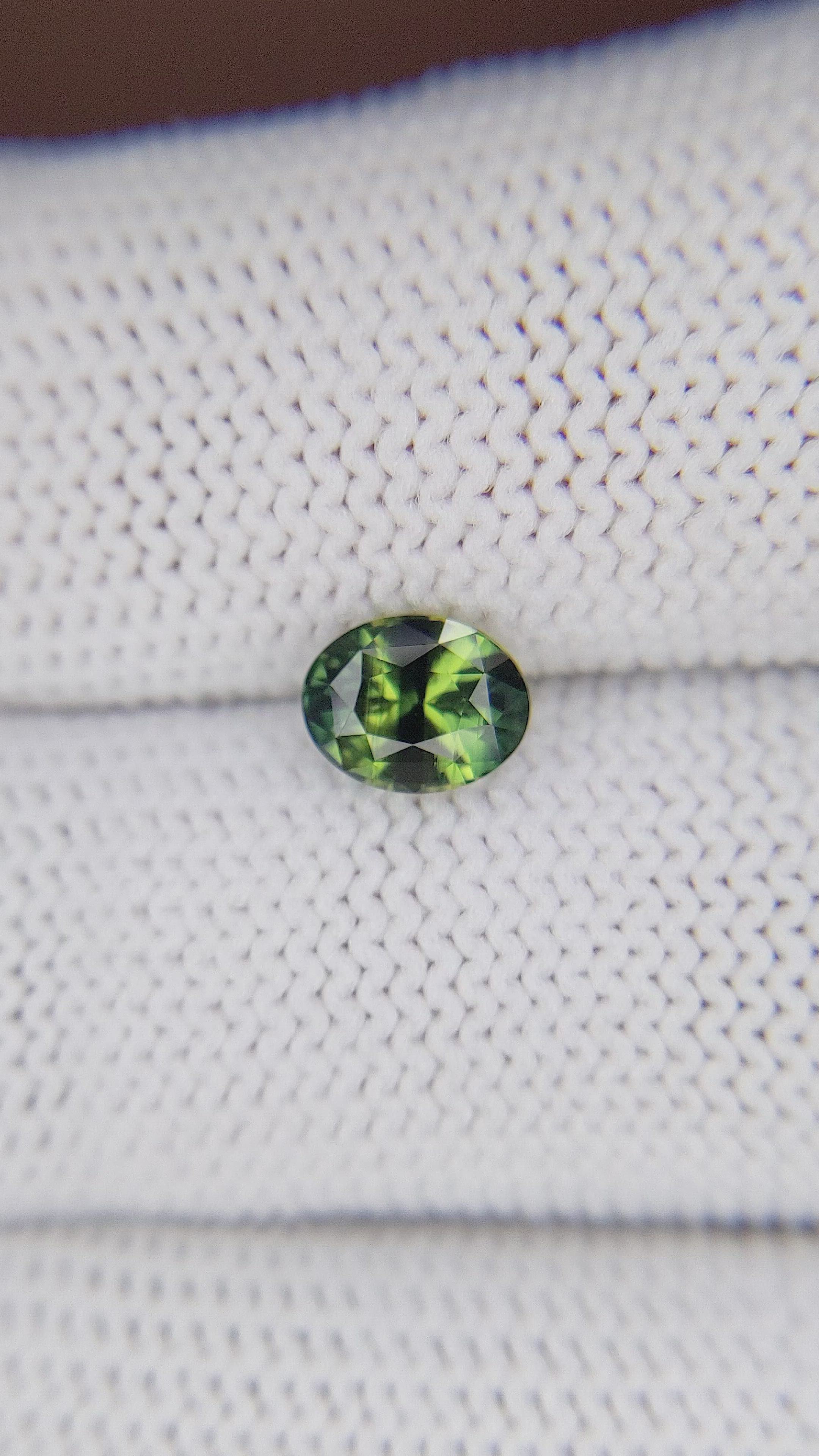 1.19 Ct. Bi Color Sapphire from Africa Size Video