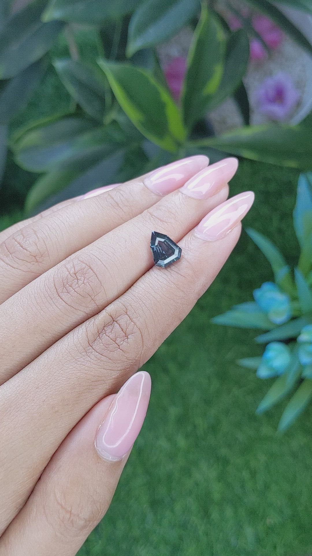 2.27 Ct. Color Change Sapphire from Africa Size Video